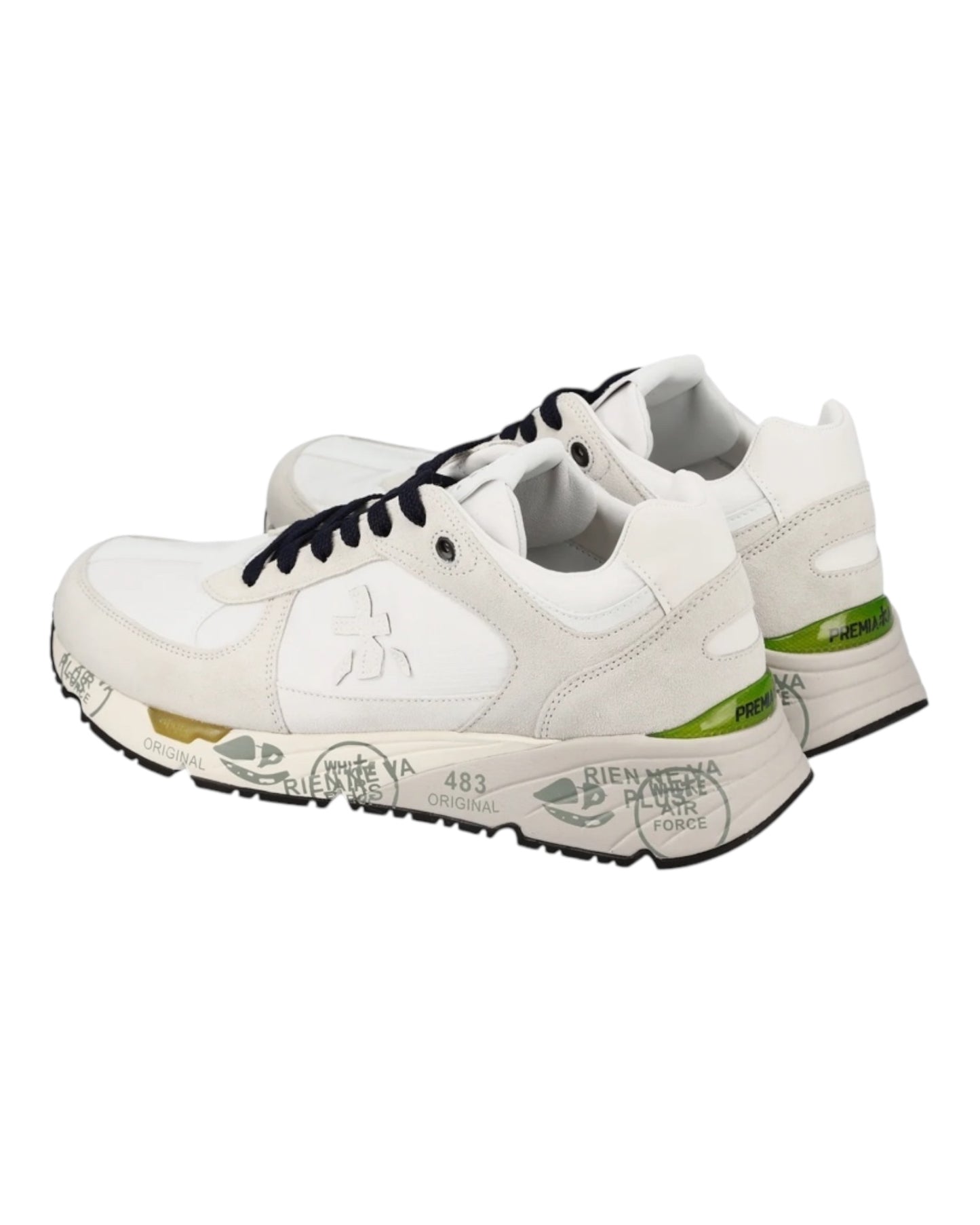 PREMIATA MASE 7238 BIANCA LACCI BLU