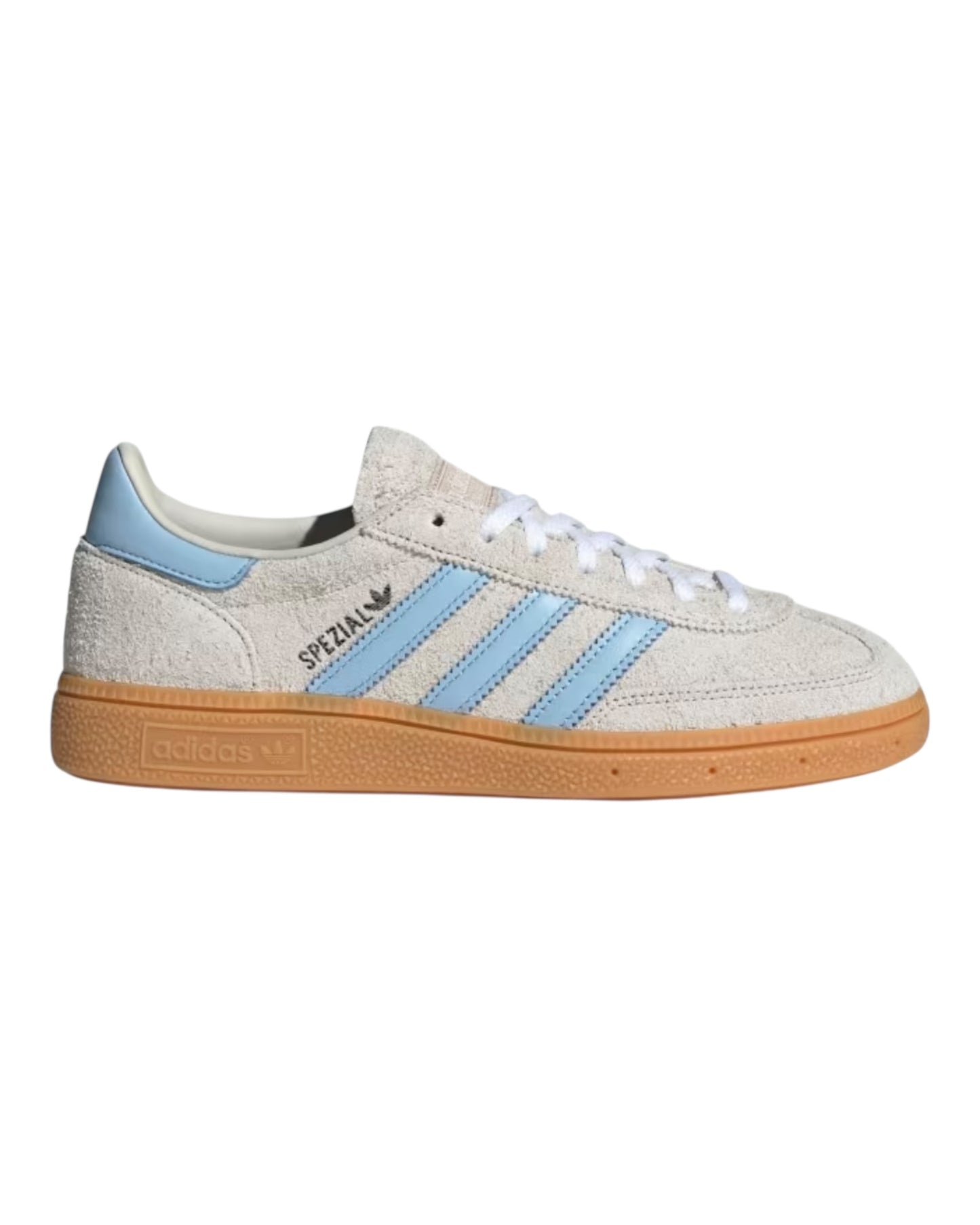 ADIDAS SPEZIAL IN CAMOSCIO GRIGIO BANDE AZZURRO