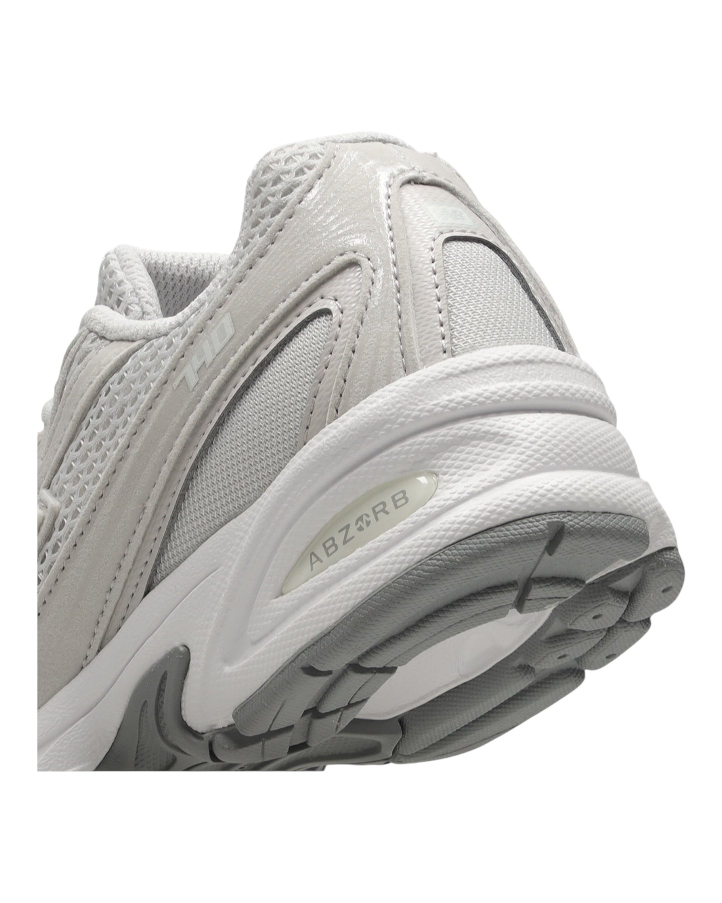 NEW BALANCE GS2 740 IN PELLE E TELA GRIGIO