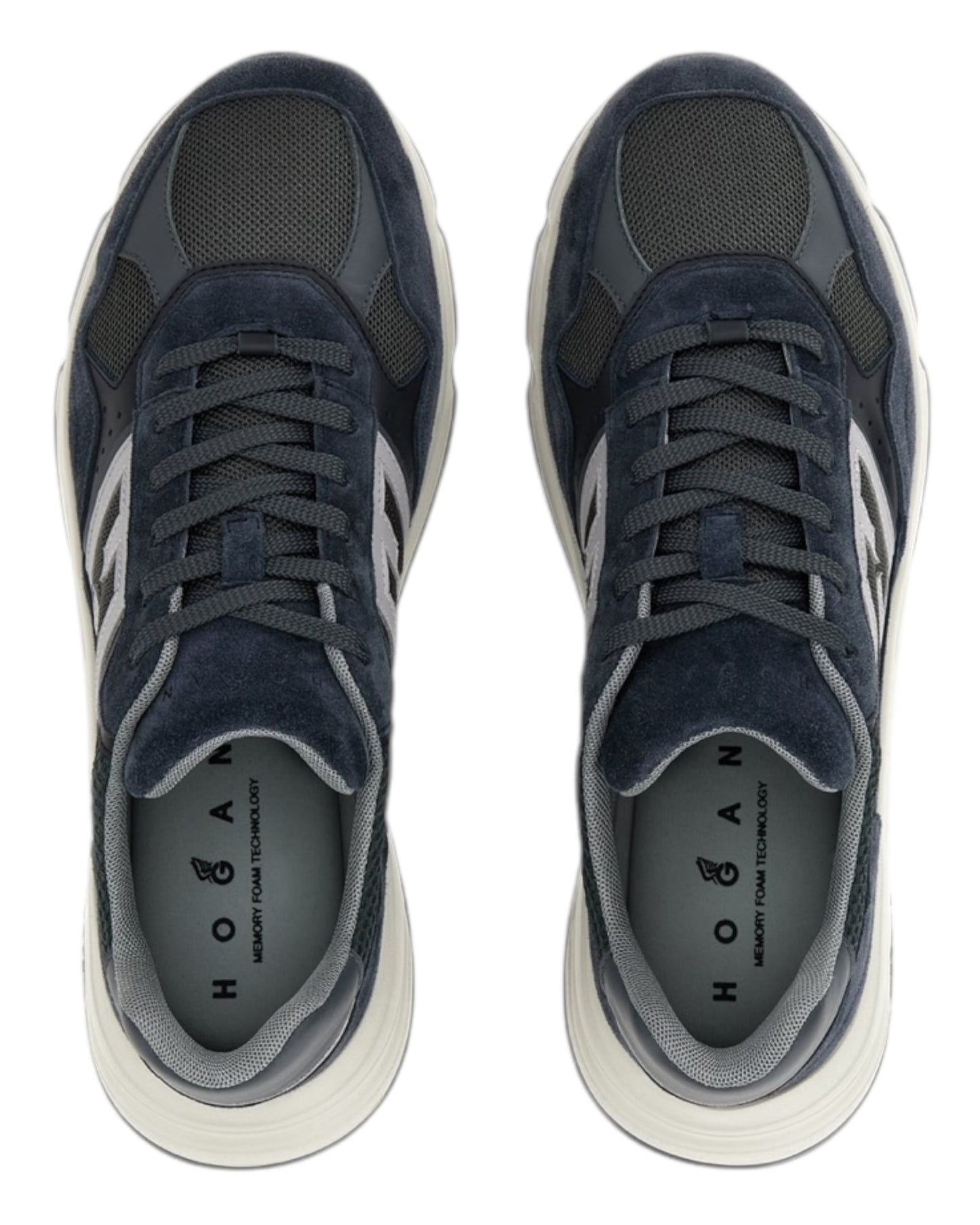 HOGAN 5630HXM CAMOSCIO BLU