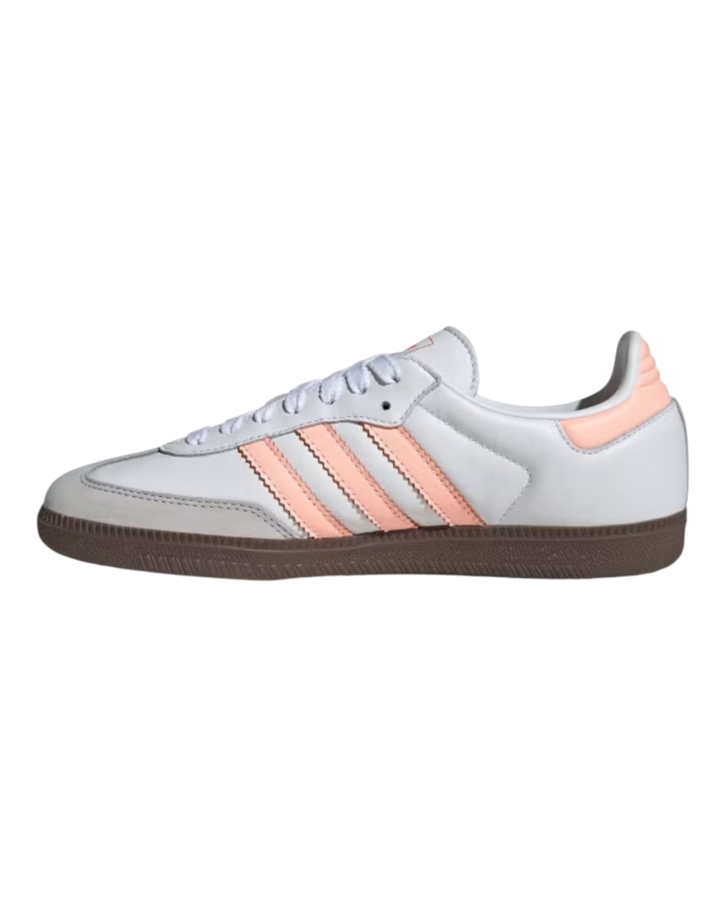 ADIDAS SAMBA OG IN PELLE BIANCA BANDE ROSA