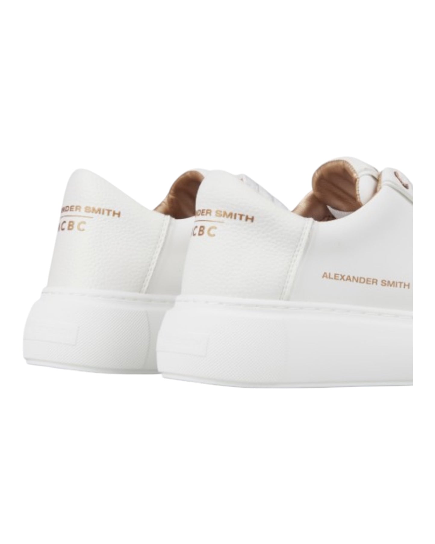ALEXADER GREENWICH SMITH PELLE BOTTOLATA BIANCA