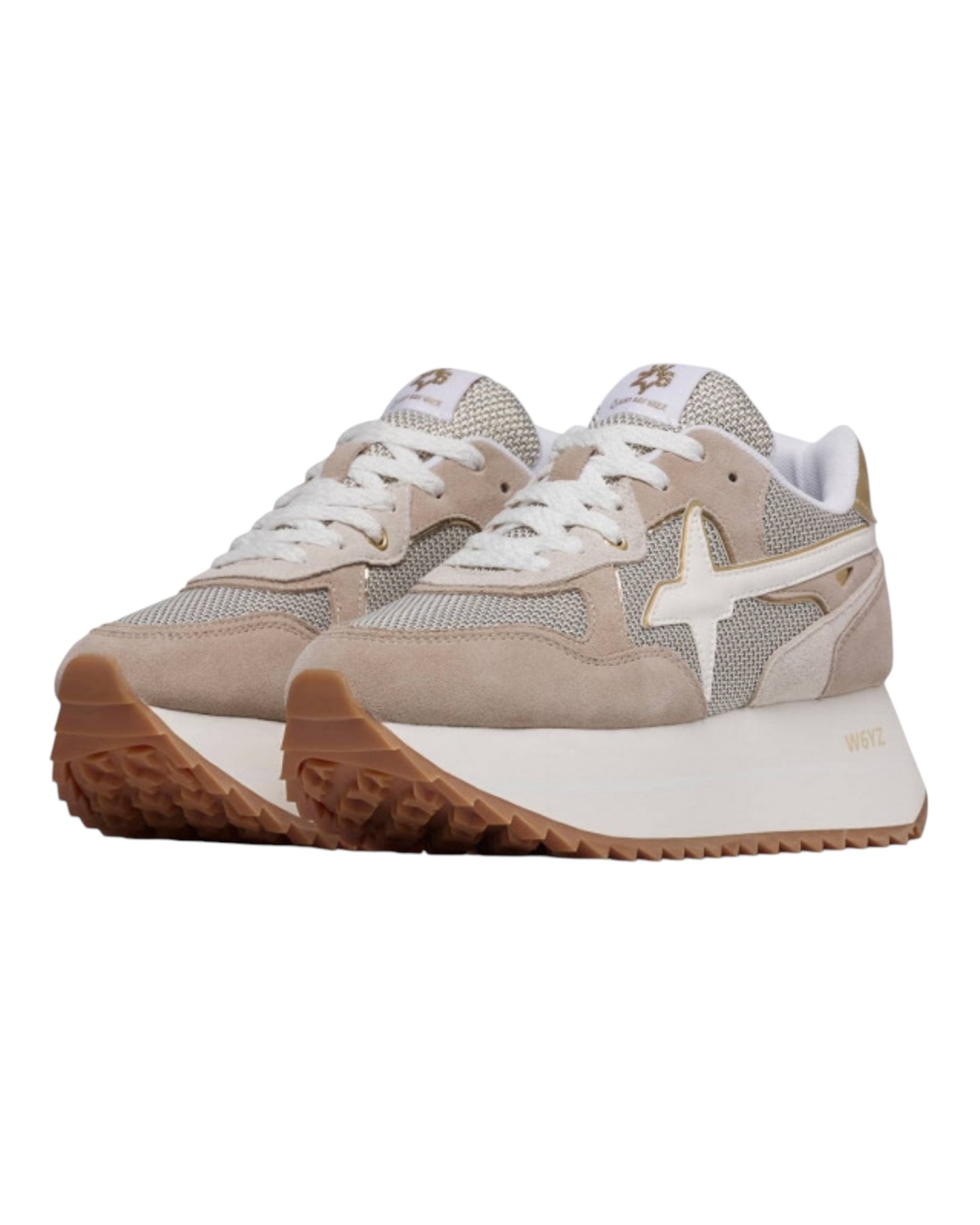 W6YZ DEVA TESSUTO BEIGE/ORO