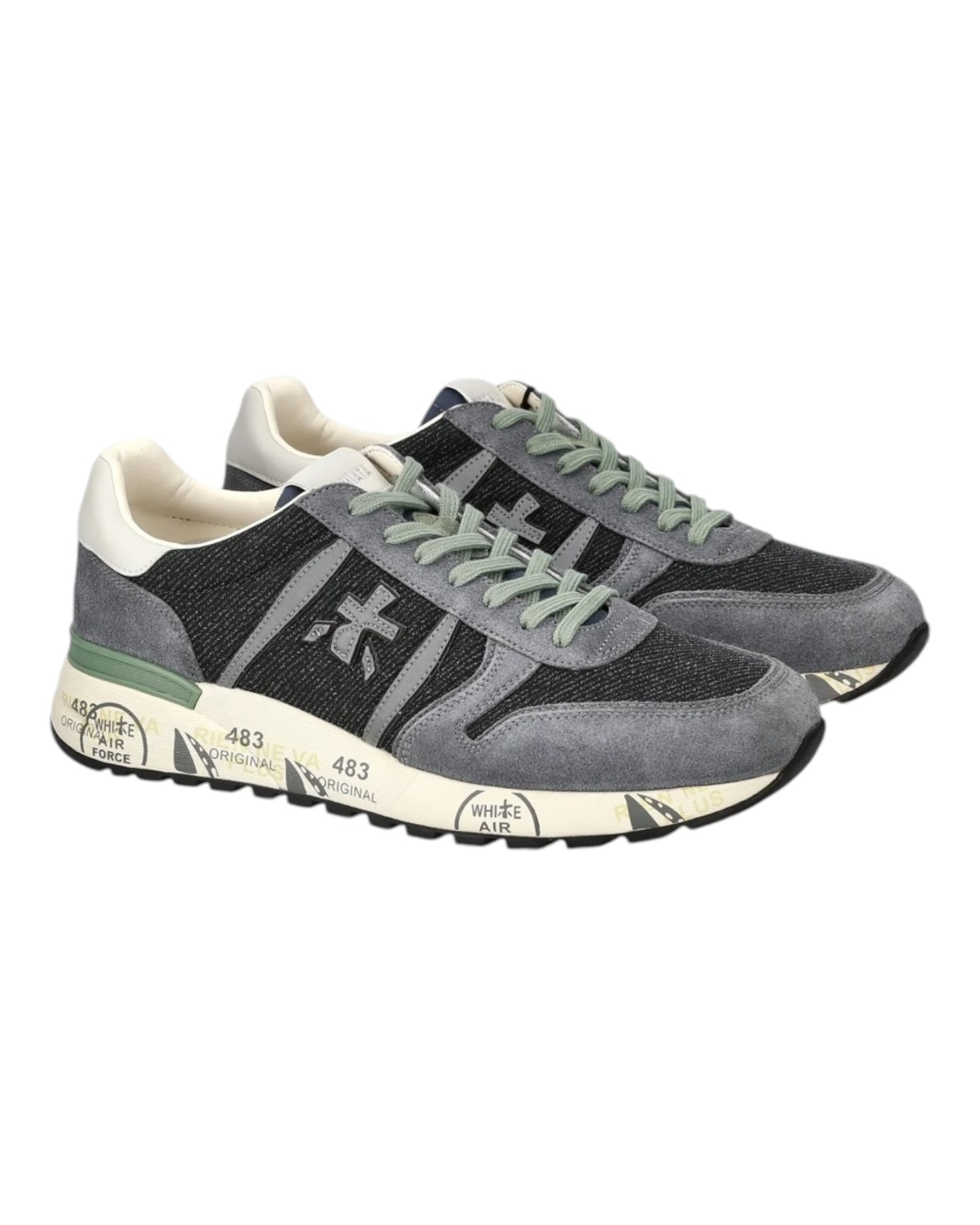 PREMIATA LANDER 6985 IN CAMOSCIO GRIGIO