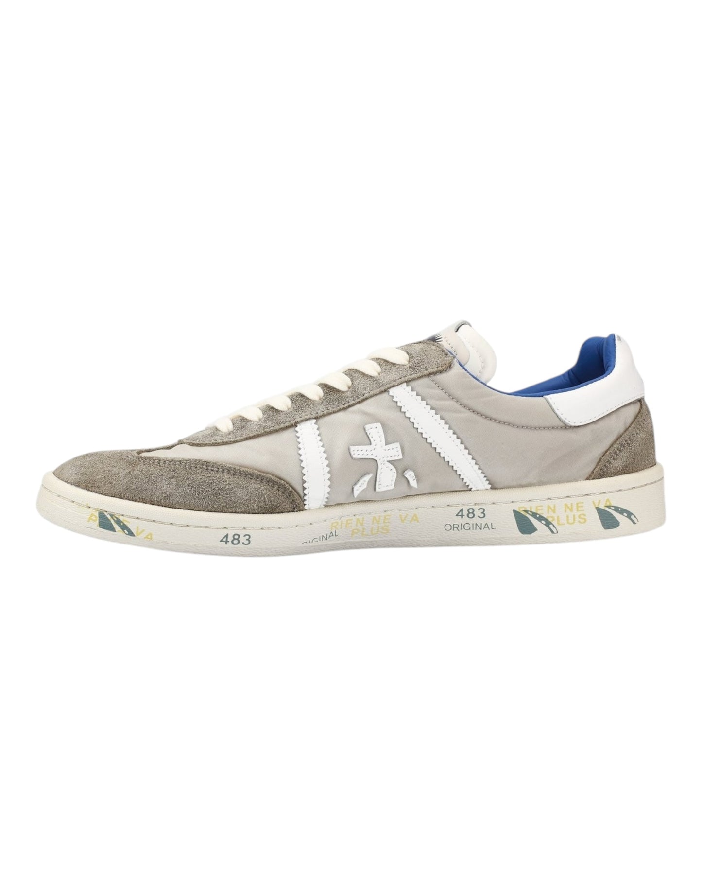 PREMIATA BONNIE 6762 IN CAMOSCIO E TESSUTO BEIGE