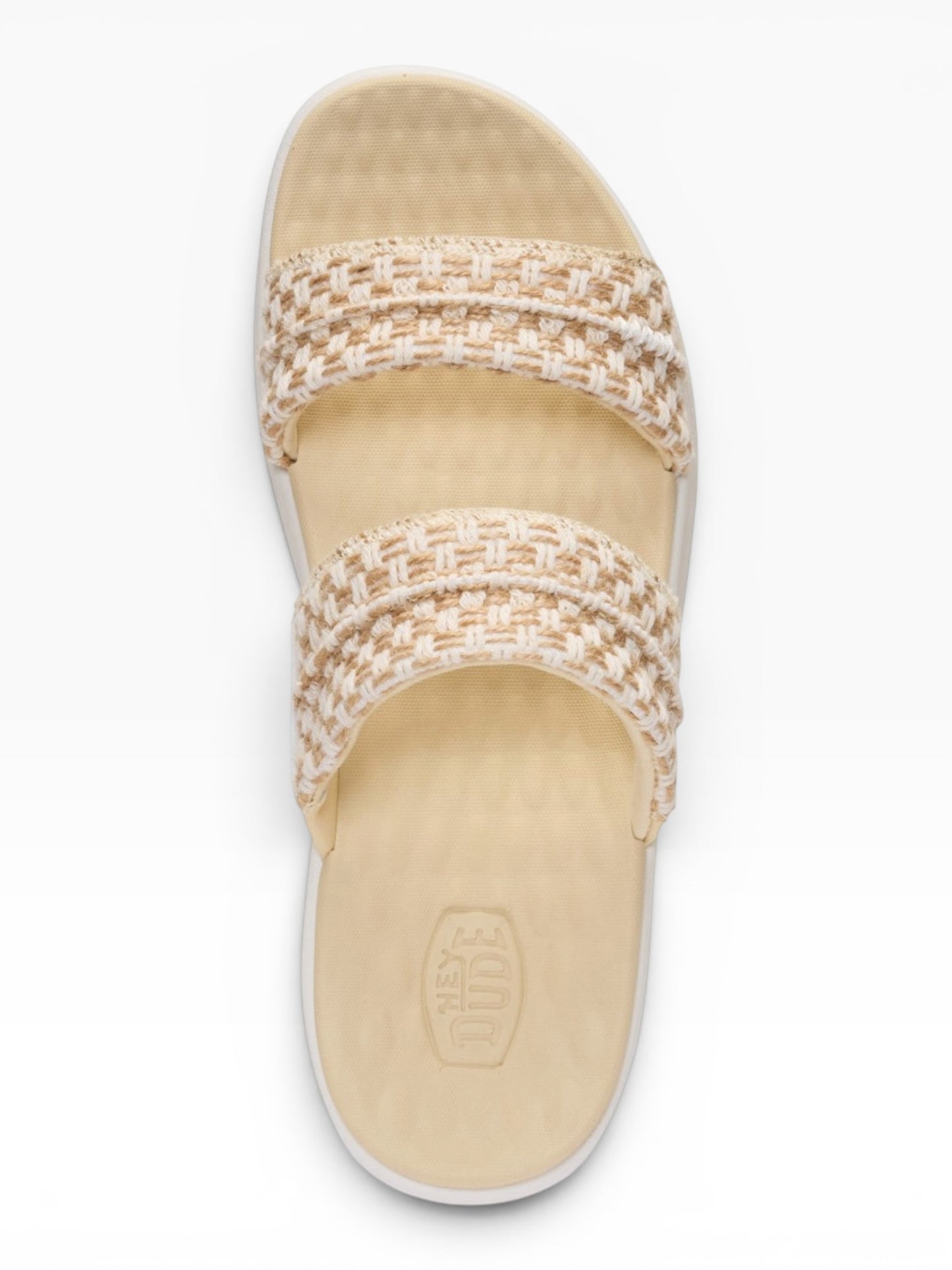 HEY DUDE AUSTIN SLIDE WOVEN 0QT BOLDER TAN