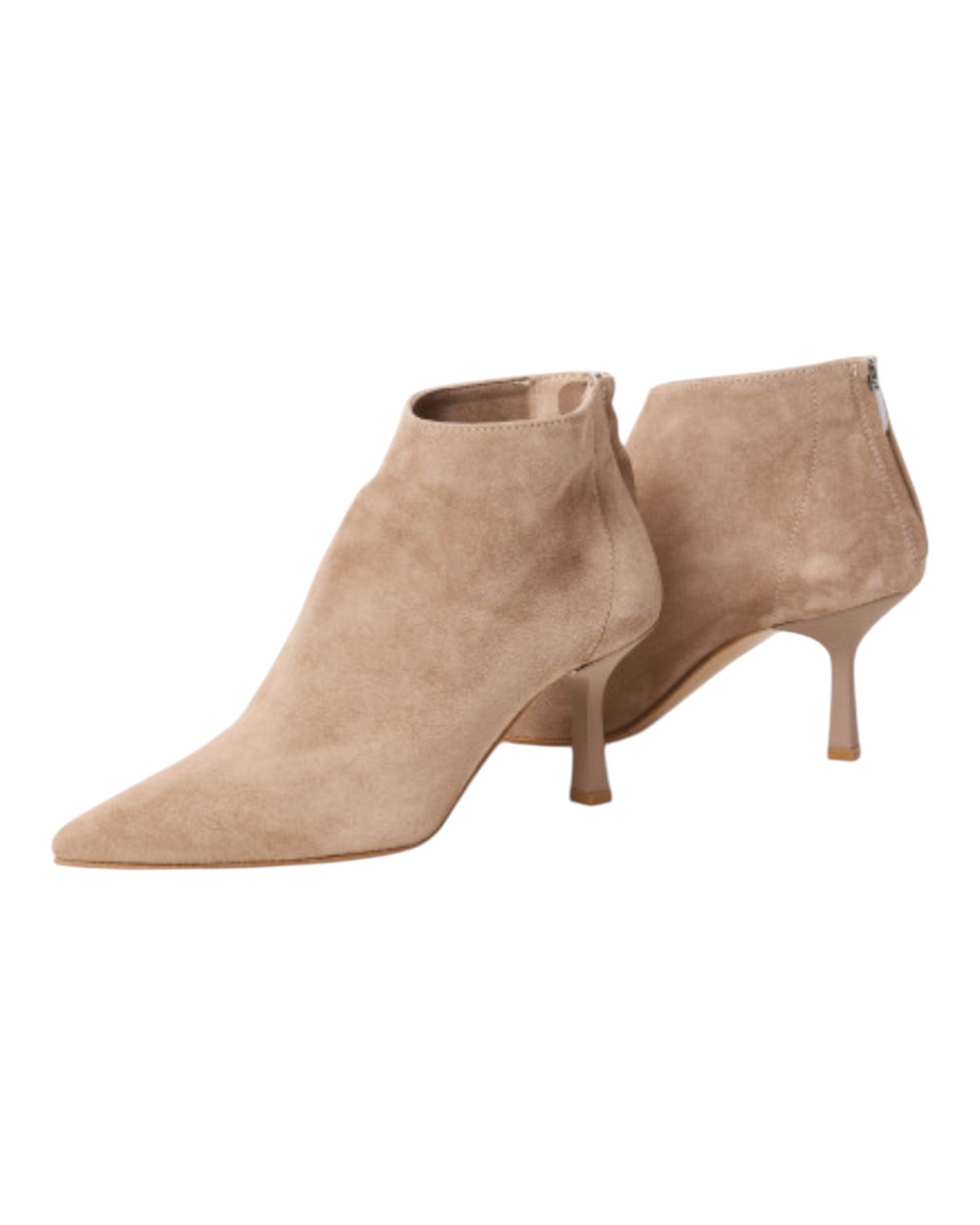 OVYE' AT7100 STILETTO A OUNTA IN CAMOSCIO BEIGE