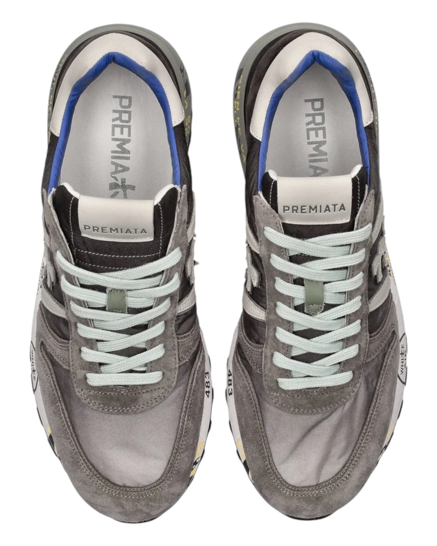 PREMIATA LANDER 4586 IN CAMOSCIO GRIGIO