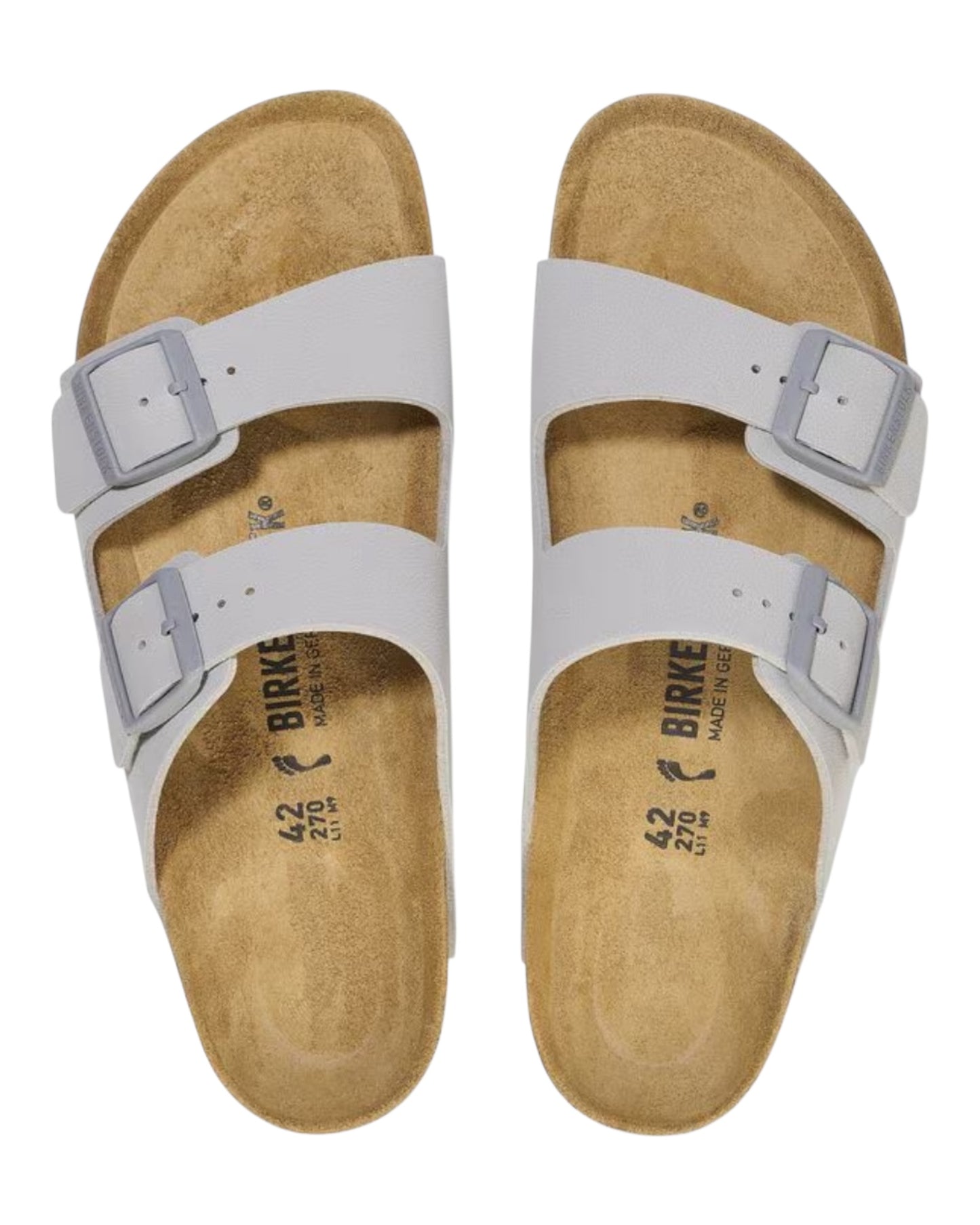BIRKENSTOCK ARIZONA STONE COIN GRIGIO