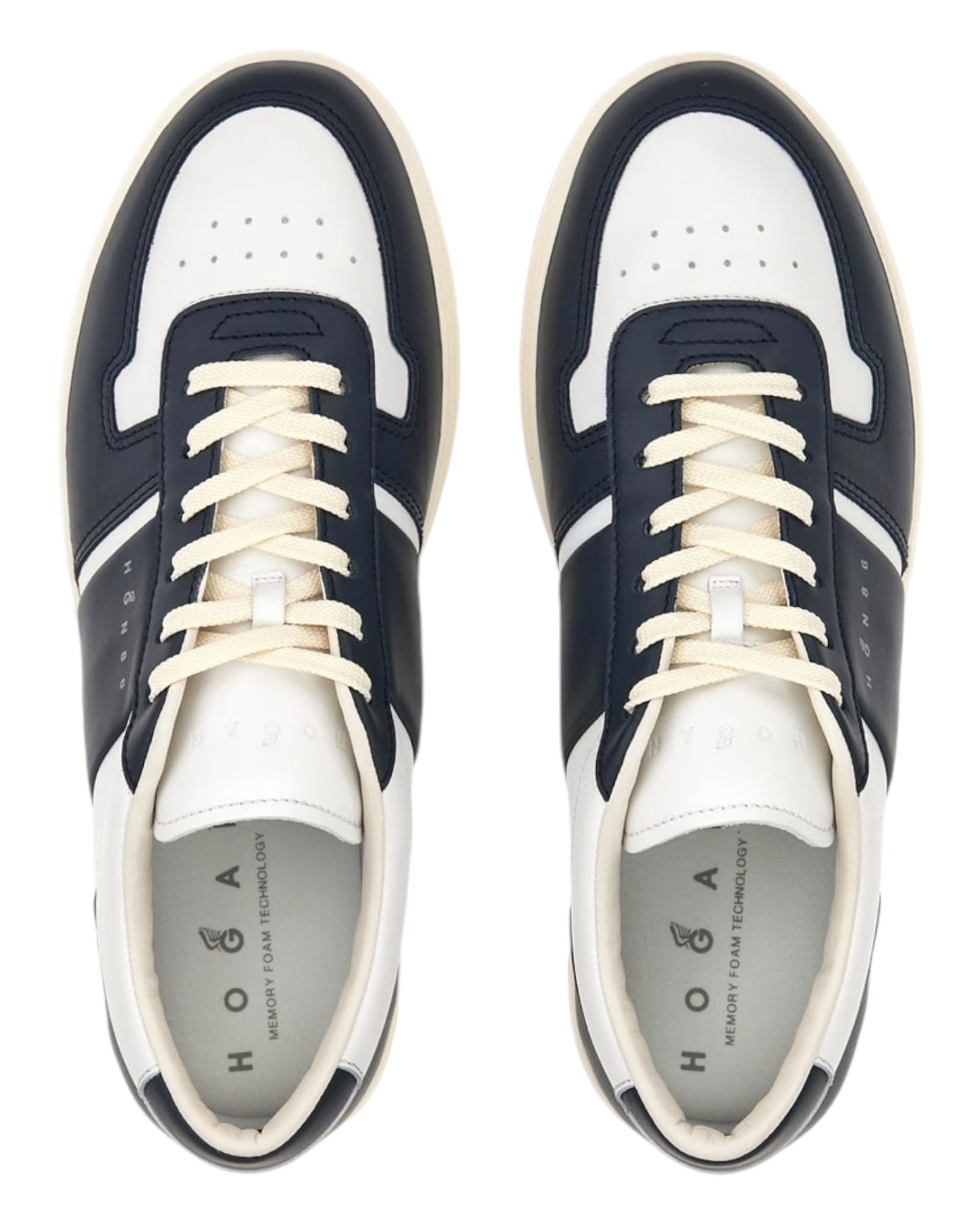 HOGAN 6680HXM PELLE BLU/BIANCA