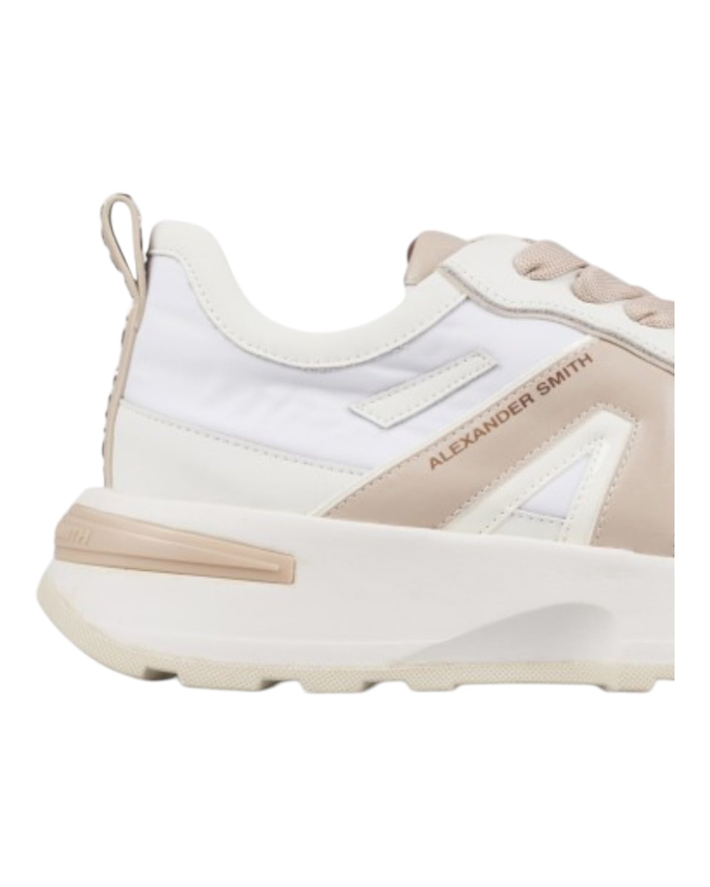 ALEXANDER SMITH LIVERPOOL IN PELLE BIANCA/NUDE
