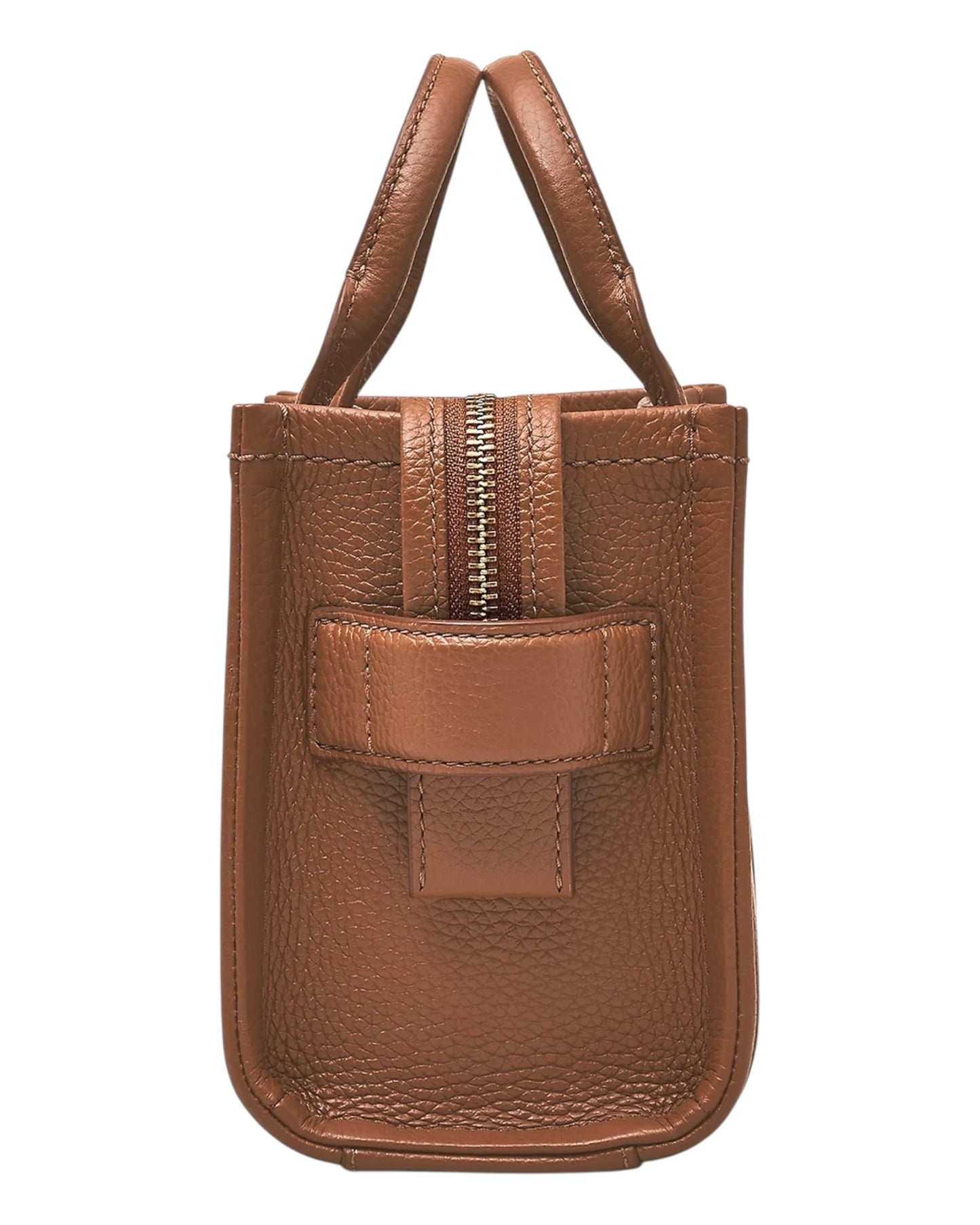 MARC JACOBS LEATHER CROSSBODY IN PELLE CUOIO