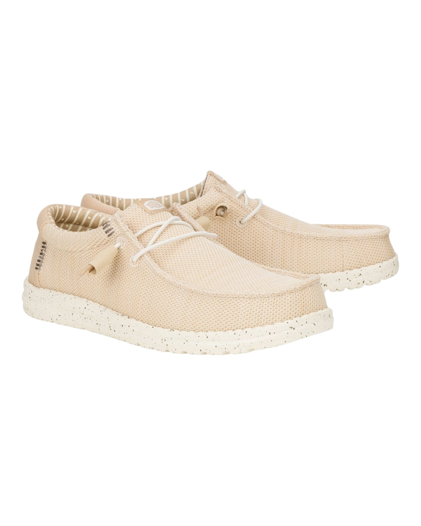 HEY DUDE WALLY SOX IN TESSUTO BEIGE