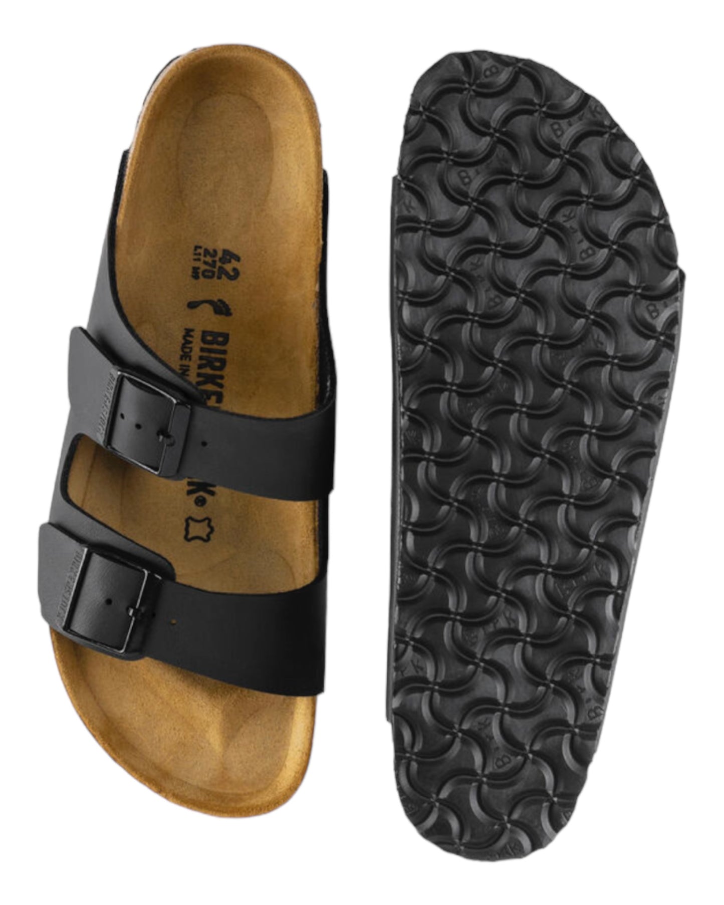 BIRKENSTOCK ARIZONA BIRKOFLOR NERO