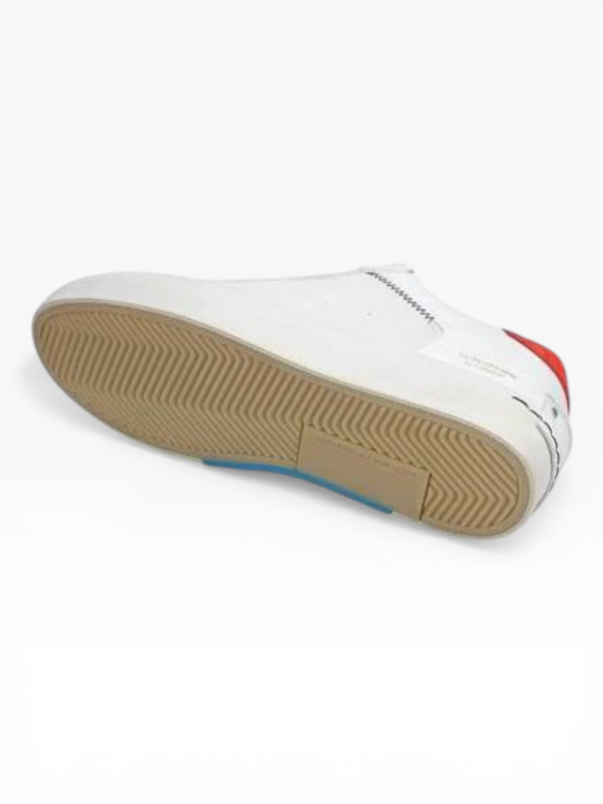 CRIME LONDON DISTRESSED 14005 BIANCO/ROSSO