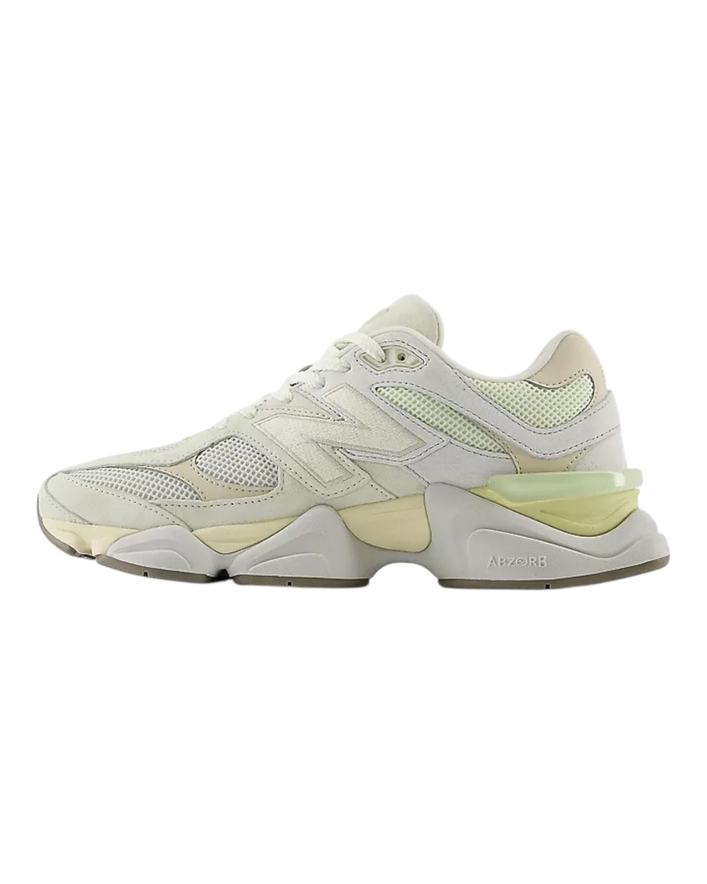 NEW BALANCE EEP9060 IN CAMOSCIO VERDE/ROSA