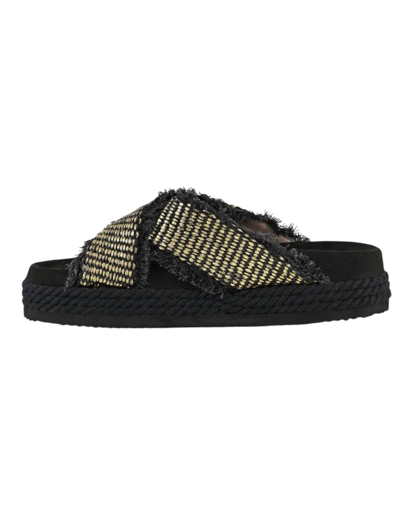MOU RAFFIA CRISS CROSS RMBLA NERA/ORO