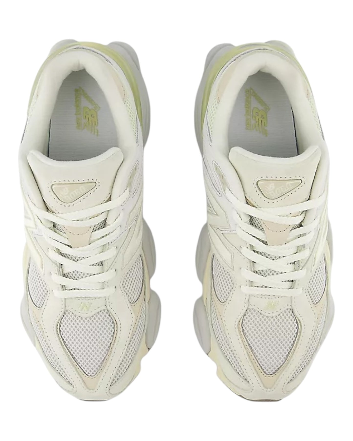 NEW BALANCE EEP9060 IN CAMOSCIO VERDE/ROSA