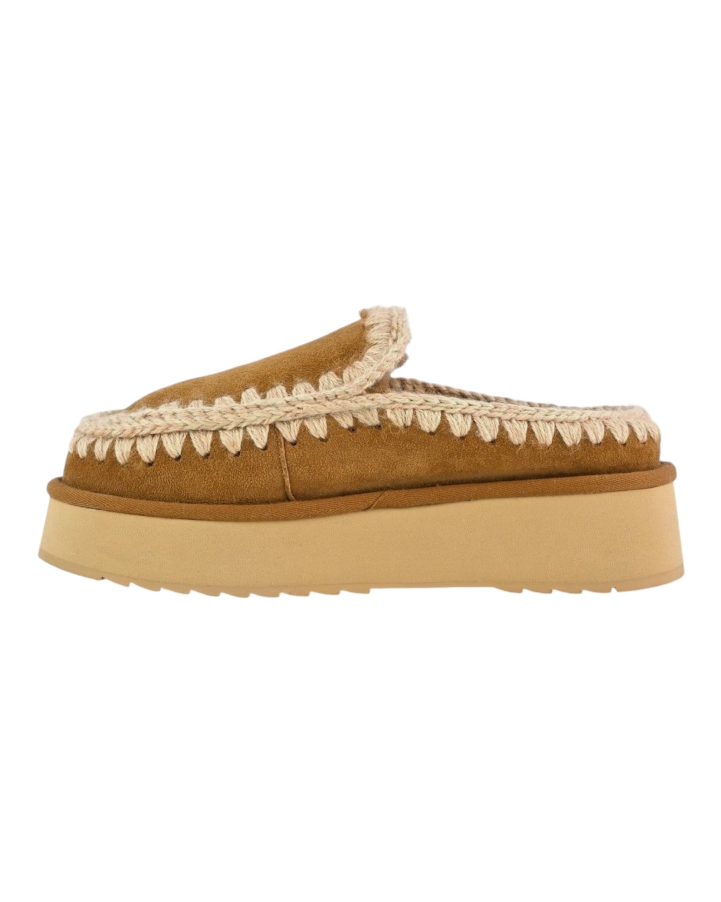 MUO ESKIMO PLATFORM CLOG MARRONE