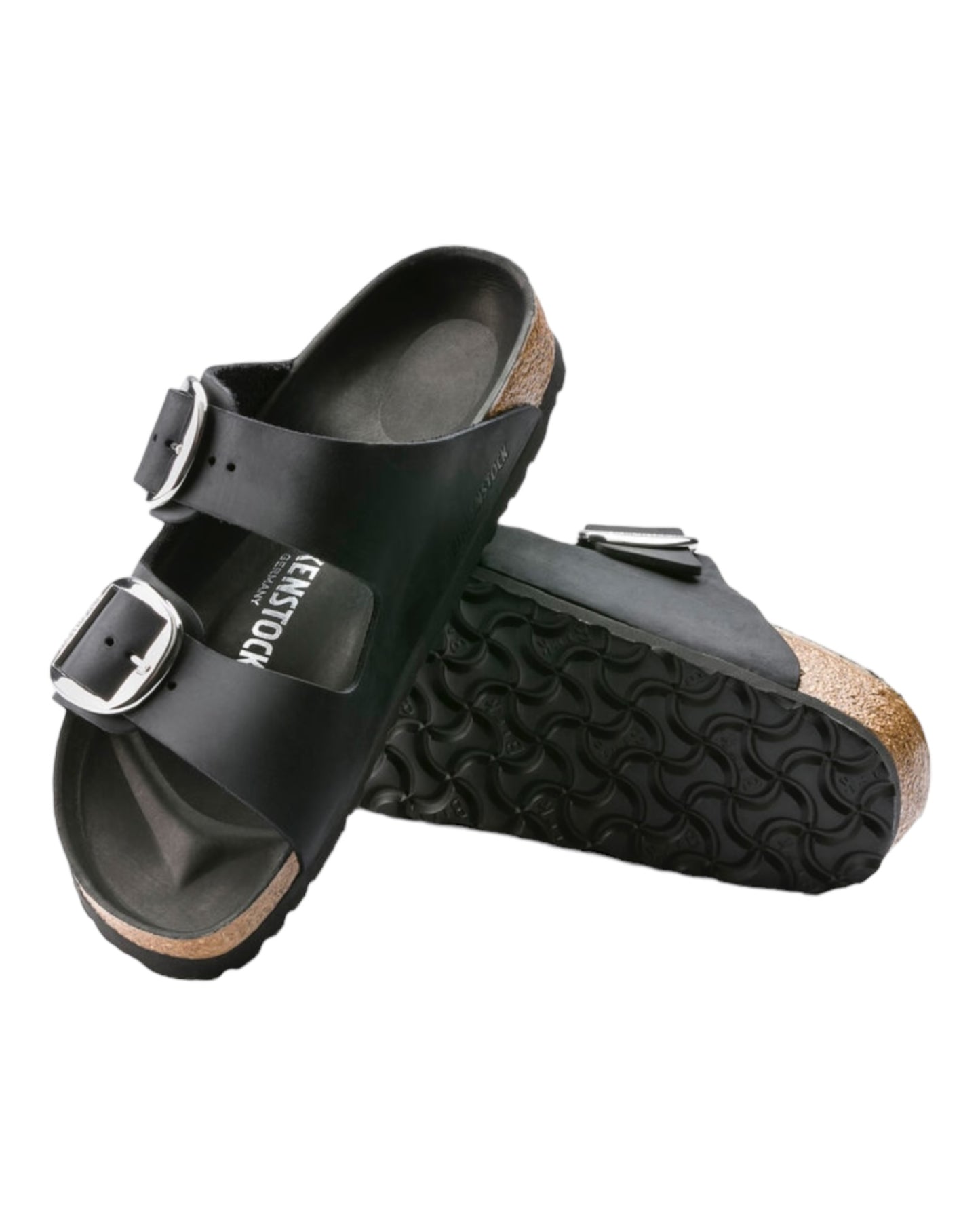 BIRKENSTOCK 1011075 ARIZONA BIG BUCKLE NERA PELLE