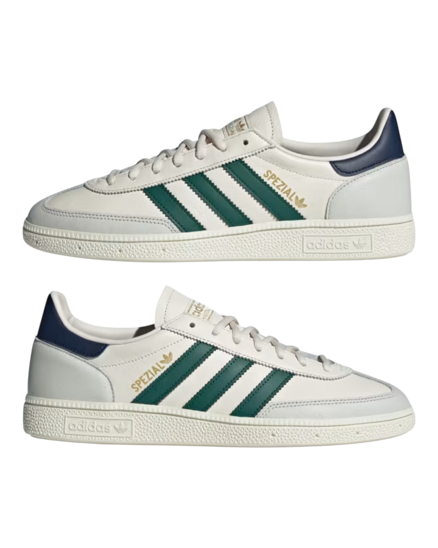ADIDAS SPEZIAL IN PELLE BEIGE BANDE VERDI