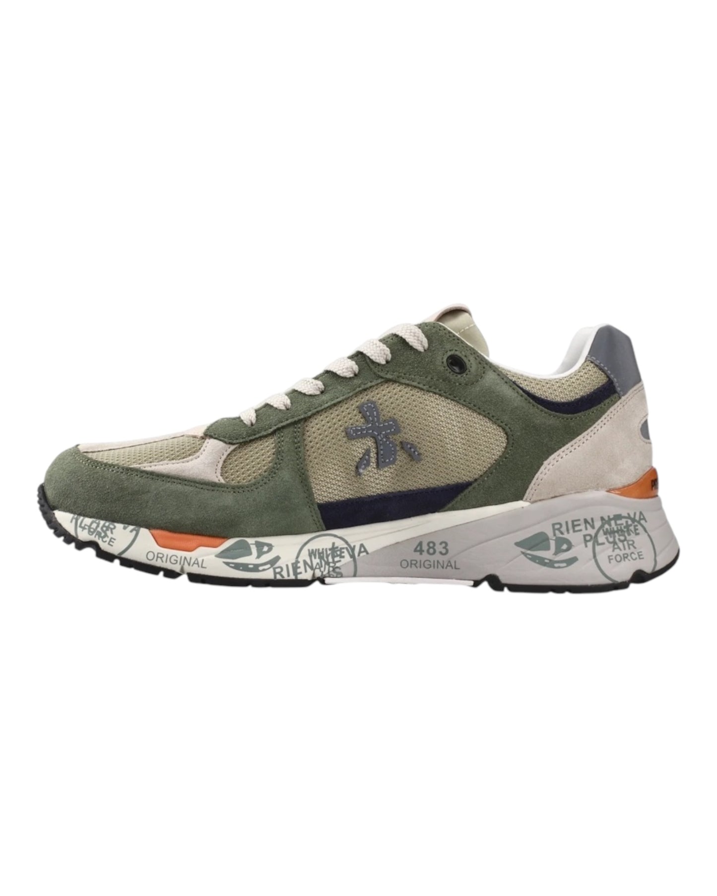 PREMIATA MASE 7295 IN CAMOSCIO VERDE
