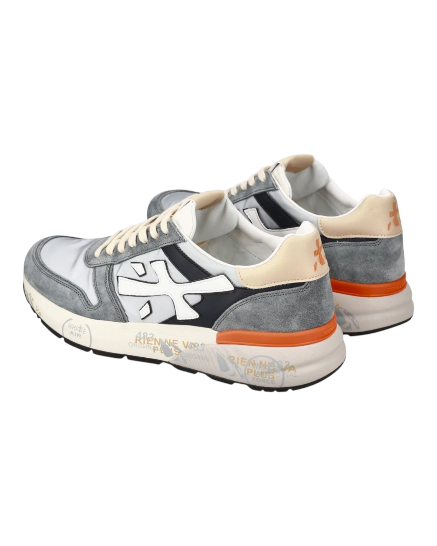 PREMIATA MICK 7245 IN CAMOSCIO AZZURRO