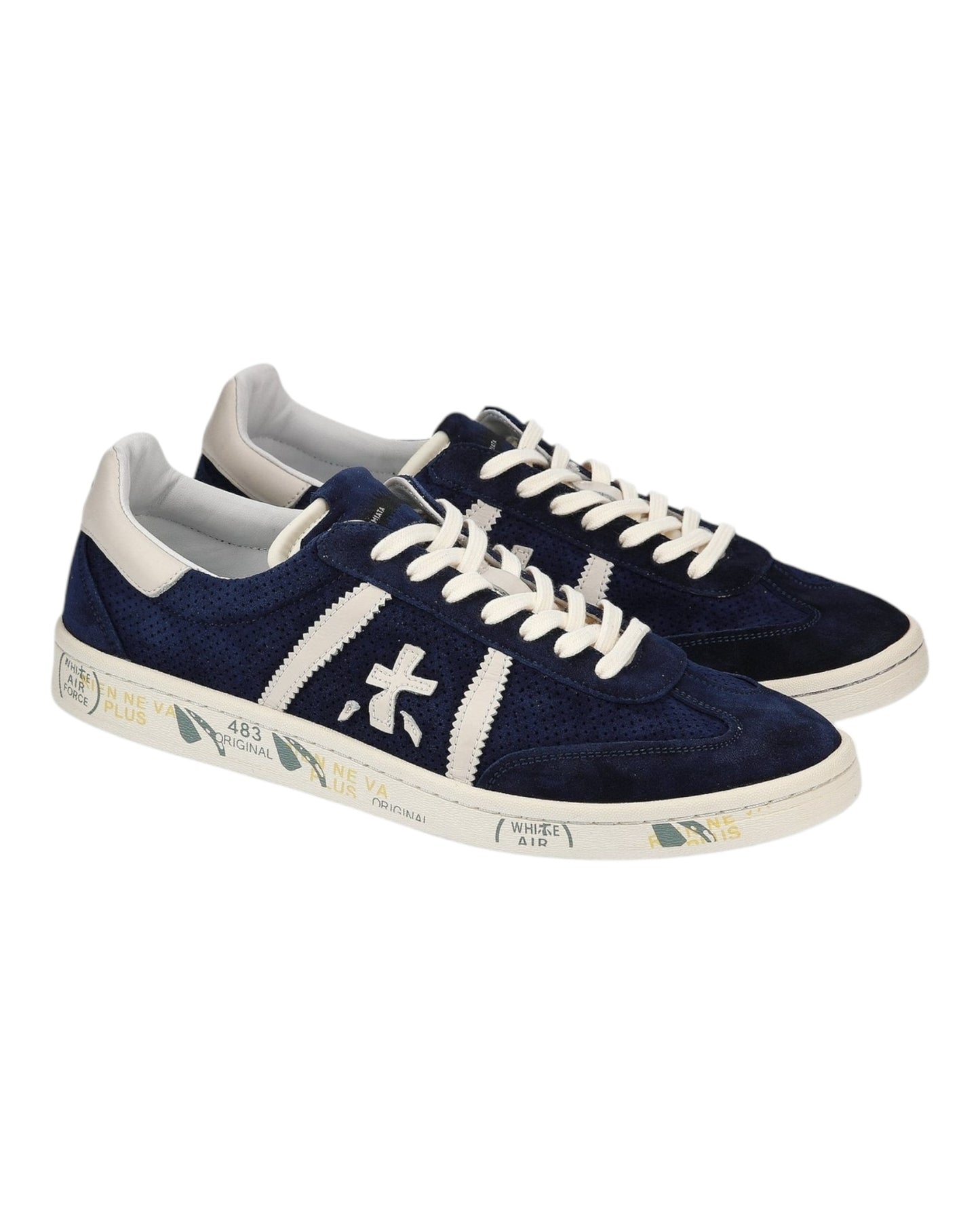 PREMIATA BONNIE 6763 IN CAMOSCIO SFODERATO BLU
