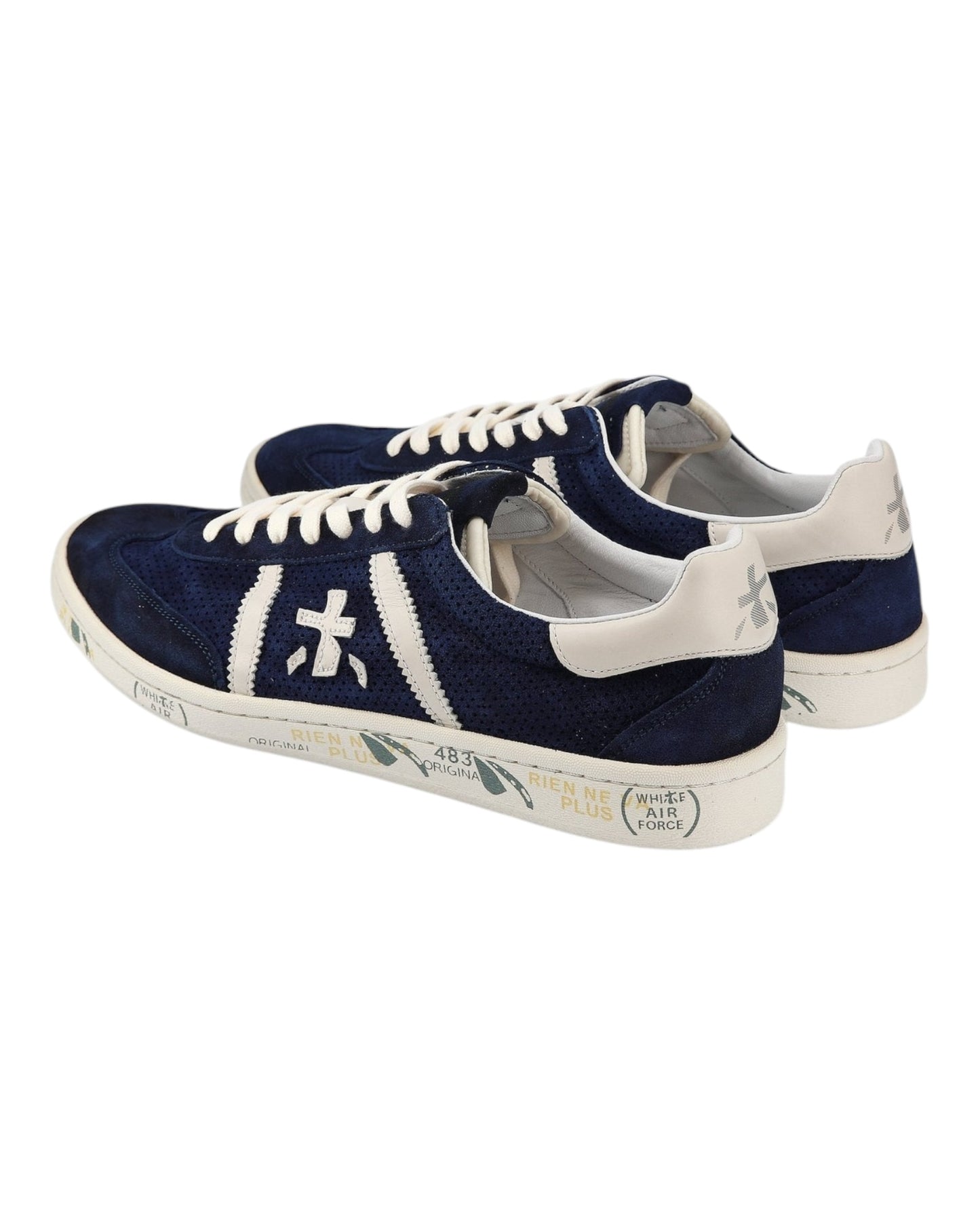 PREMIATA BONNIE 6763 IN CAMOSCIO SFODERATO BLU