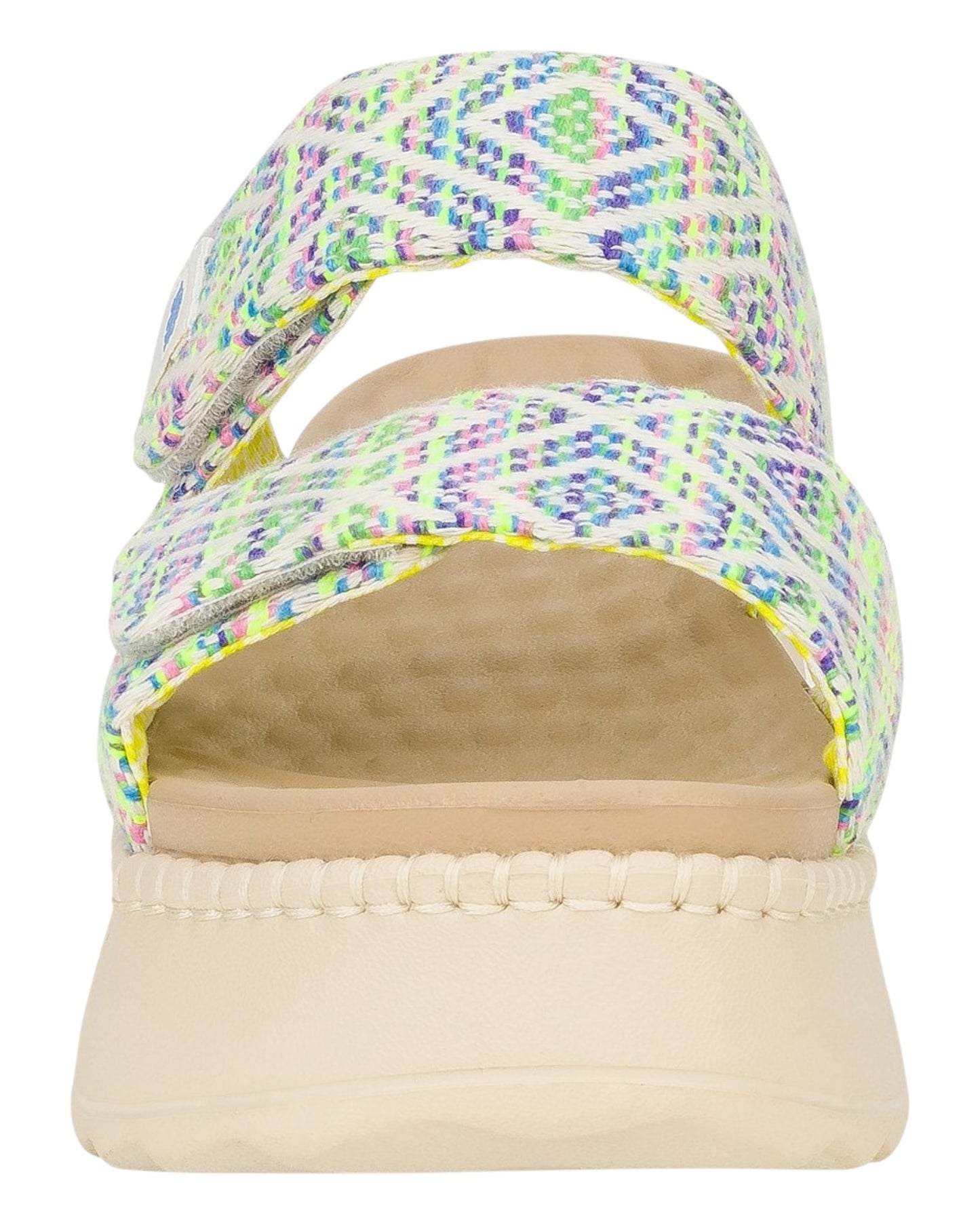 HEY DUDE DELRAY SURF IN TESSUTO VERDE MULTI