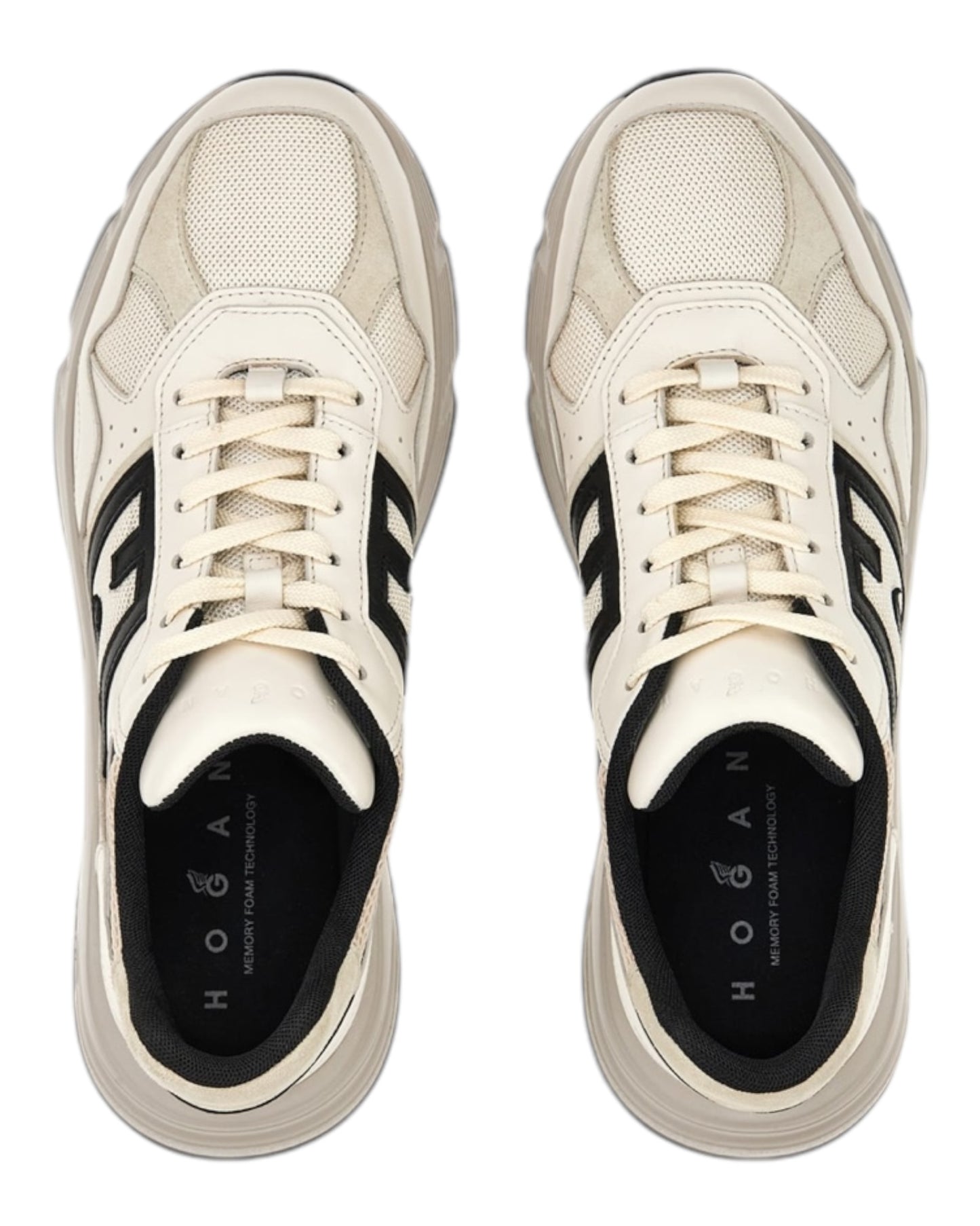 HOGAN 5630HXM PELLE BEIGE/NERA