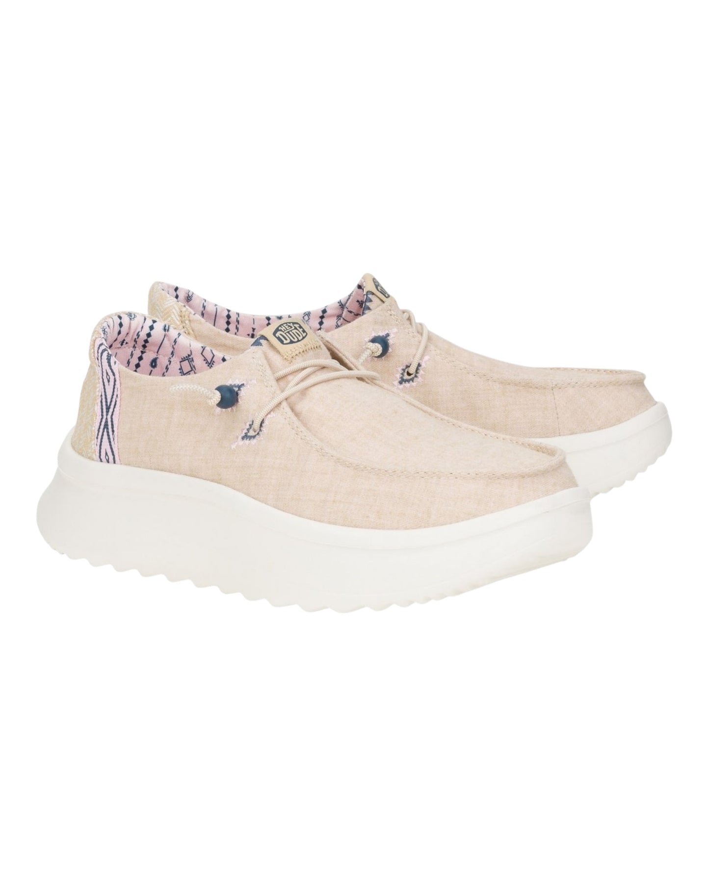 HEY DUDE PEAK CHAMBRAY BEIGE