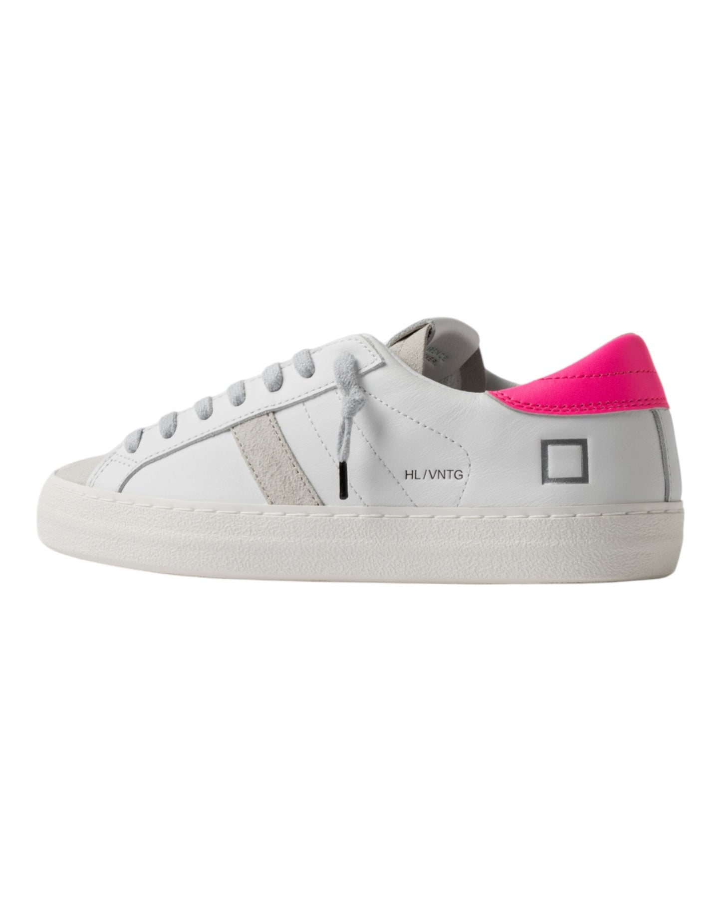 DATE HILL LOW VINTAGE BIANCA/FUXIA FLUO