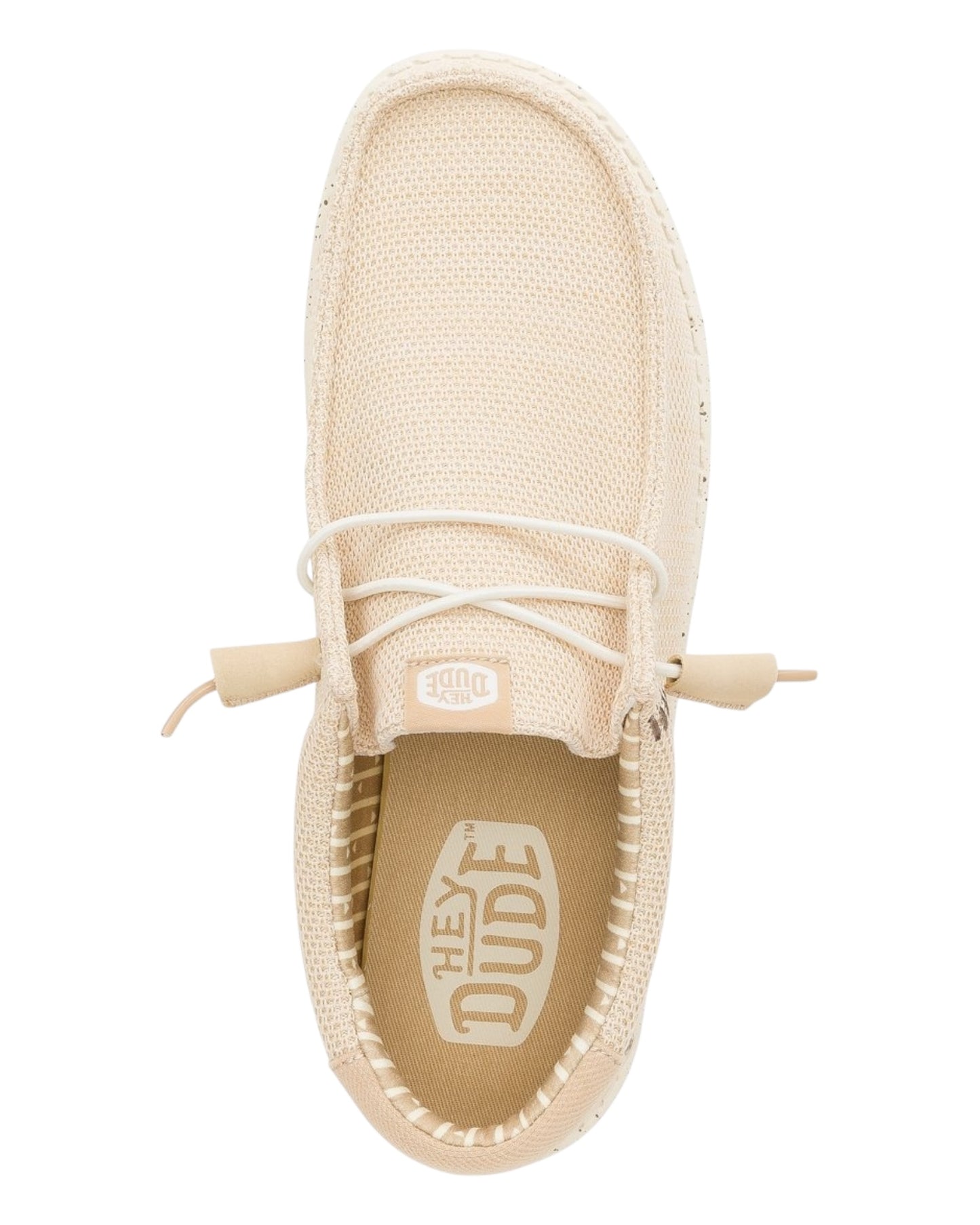 HEY DUDE WALLY SOX IN TESSUTO BEIGE