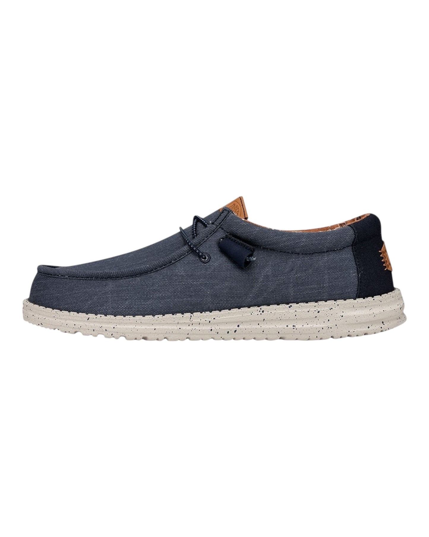 HEY DUDE WALLY WASHED IN CANVAS BLU