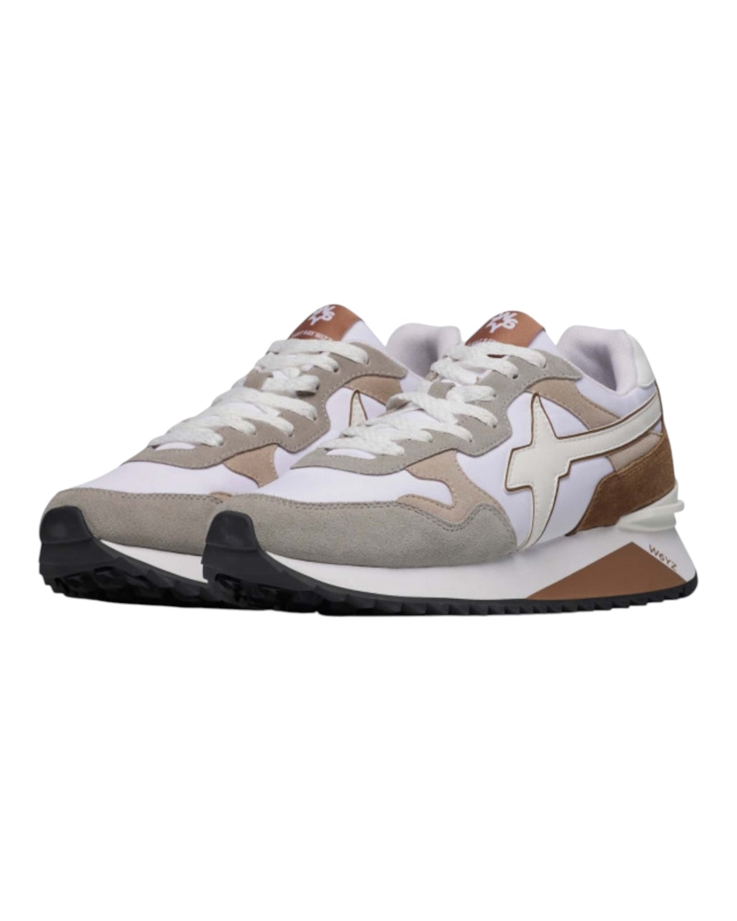W6YZ YAK TESSUTO BIANCO/MARRONE/BEIGE