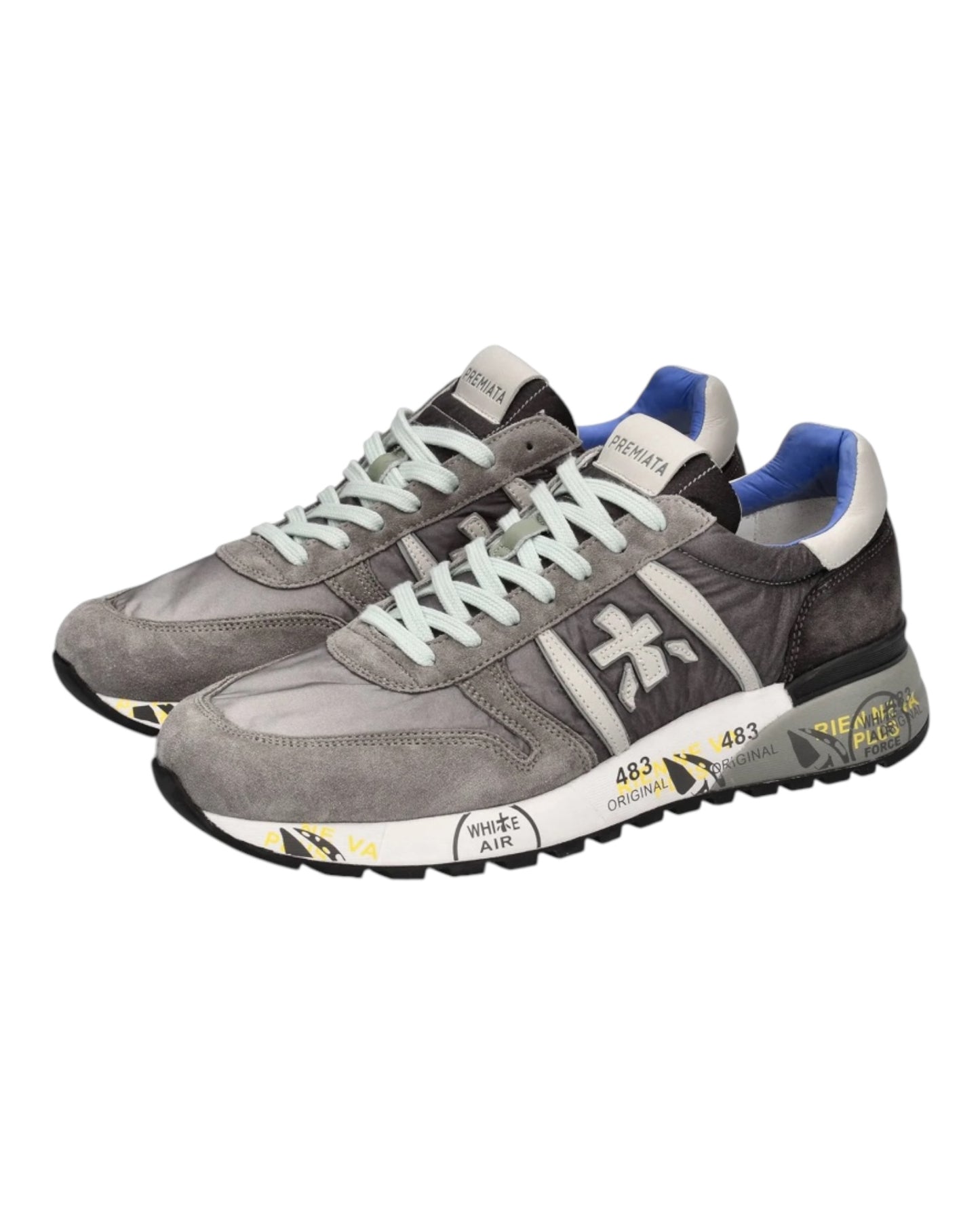 PREMIATA LANDER 4586 IN CAMOSCIO GRIGIO