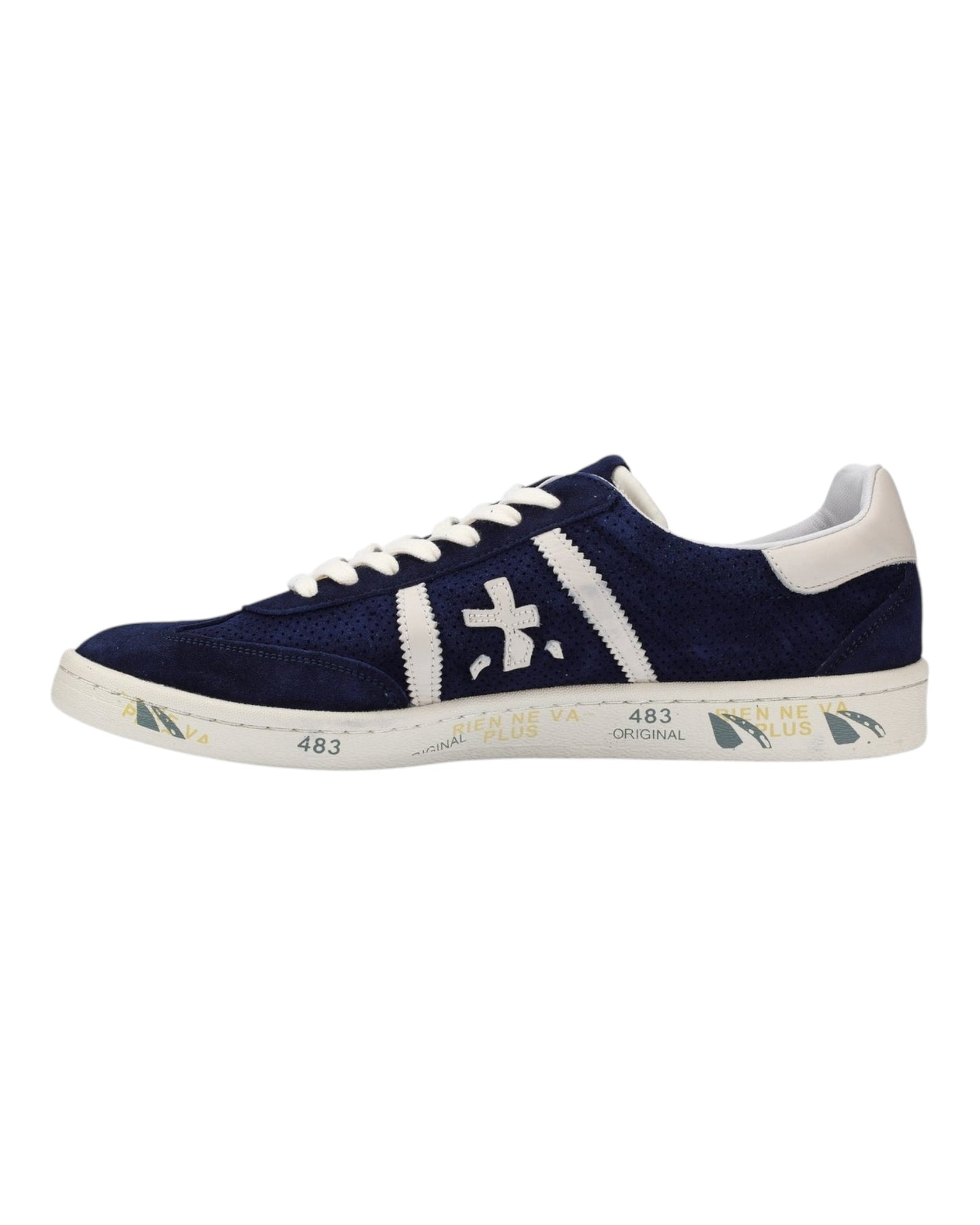 PREMIATA BONNIE 6763 IN CAMOSCIO SFODERATO BLU