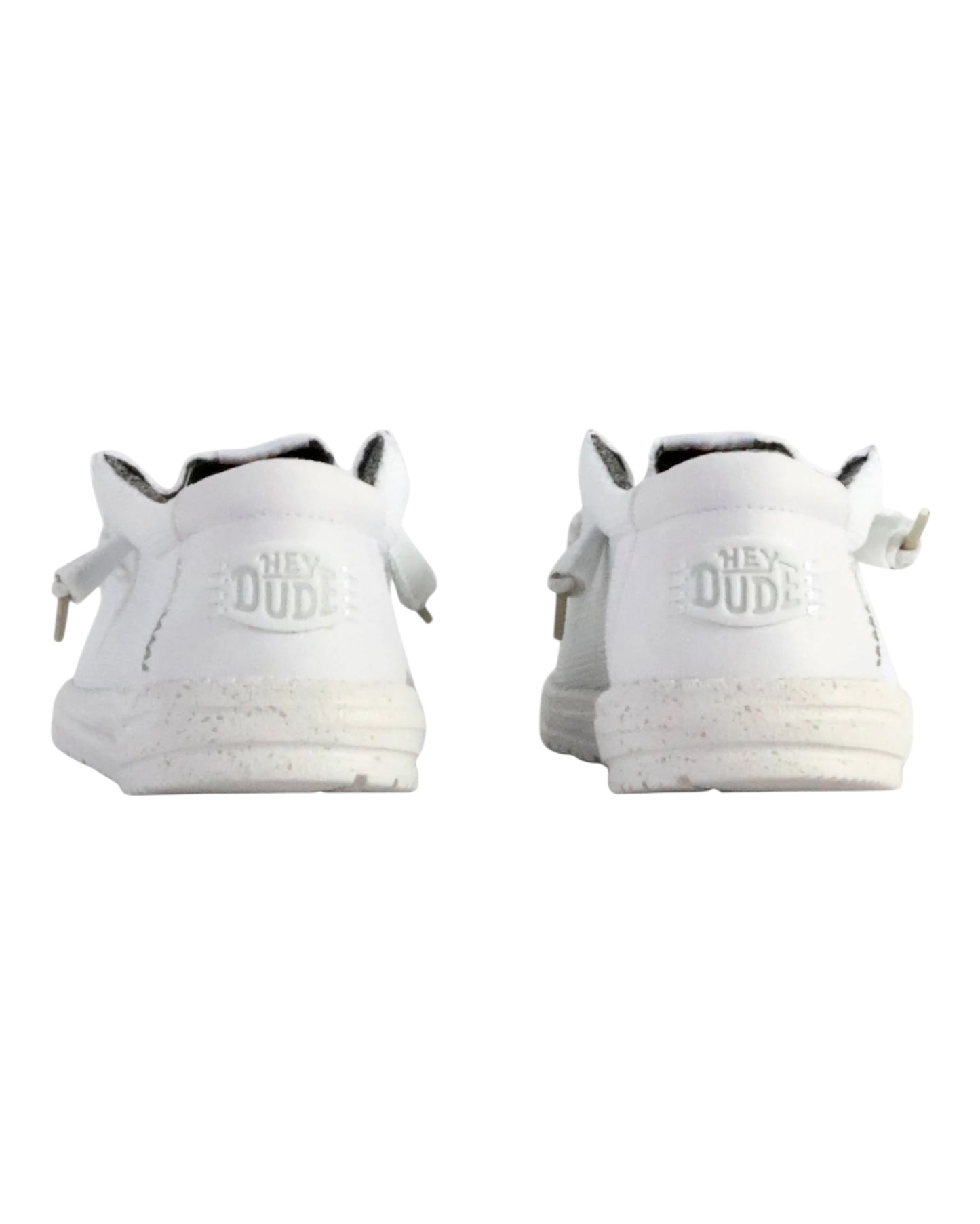 HEY DUDE WALLY SOX IN TESSUTO BIANCO