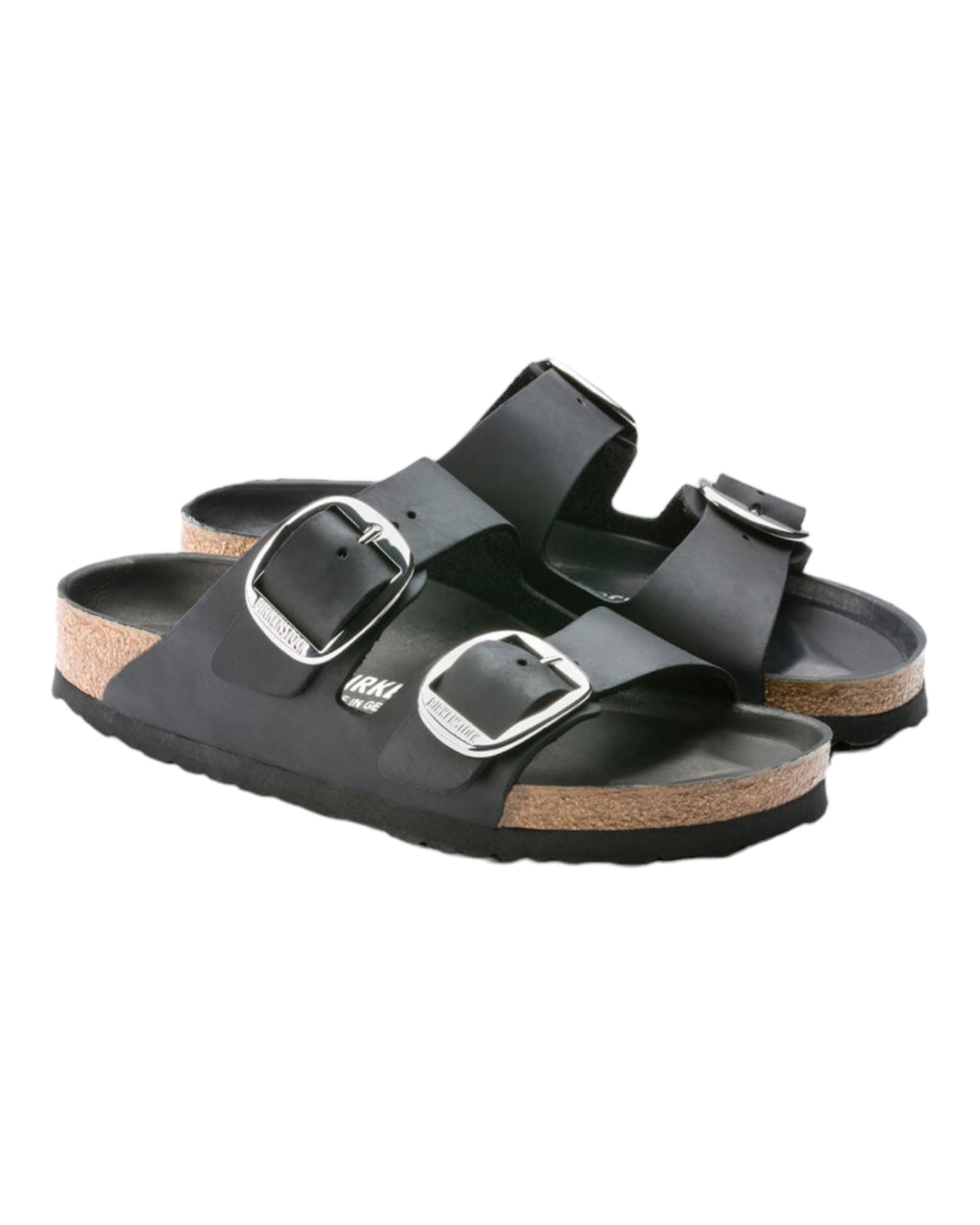 BIRKENSTOCK 1011075 ARIZONA BIG BUCKLE NERA PELLE
