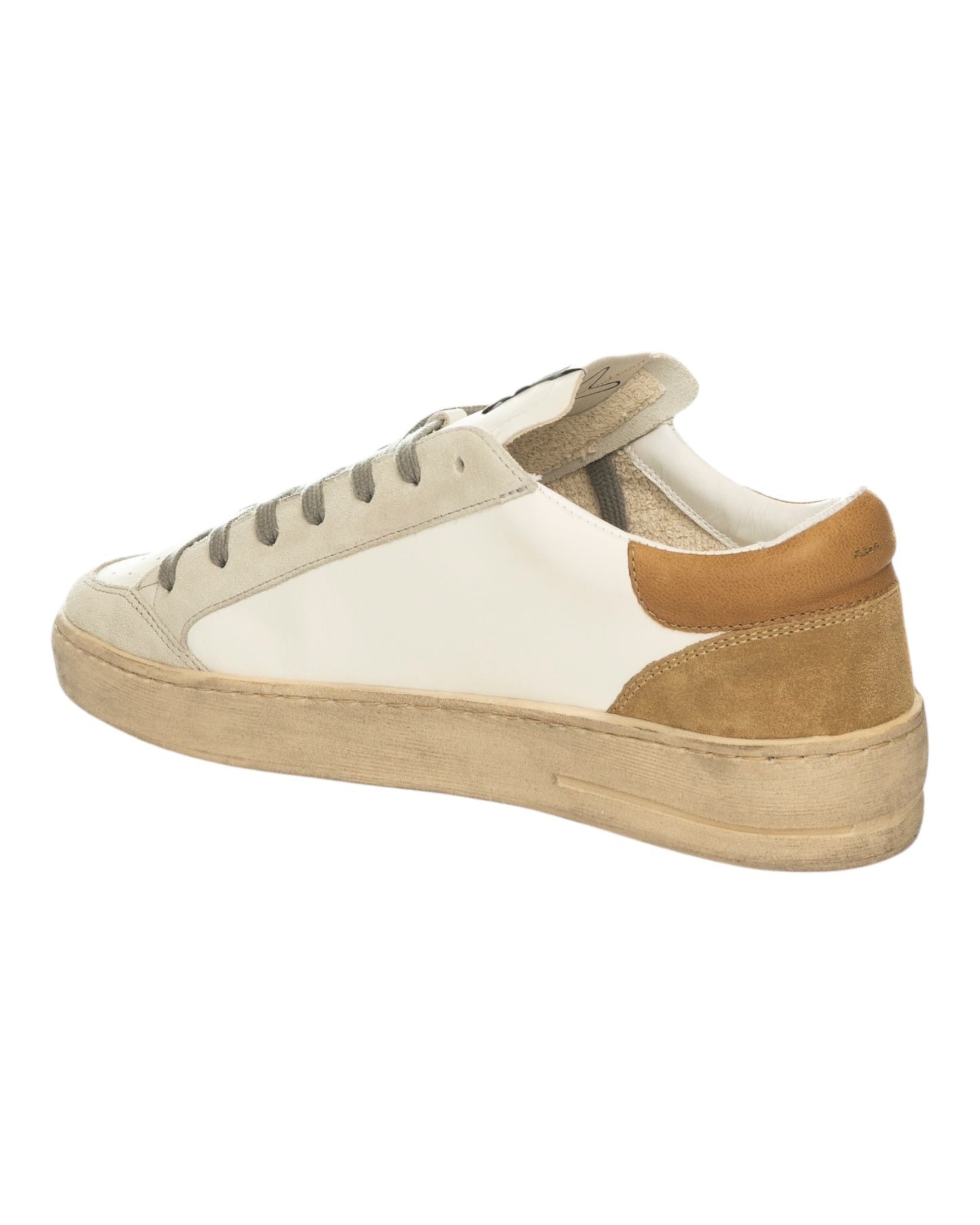 AMA BRAND 4066 SLAM PELLE BIANCA/BEIGE/ARANCIO