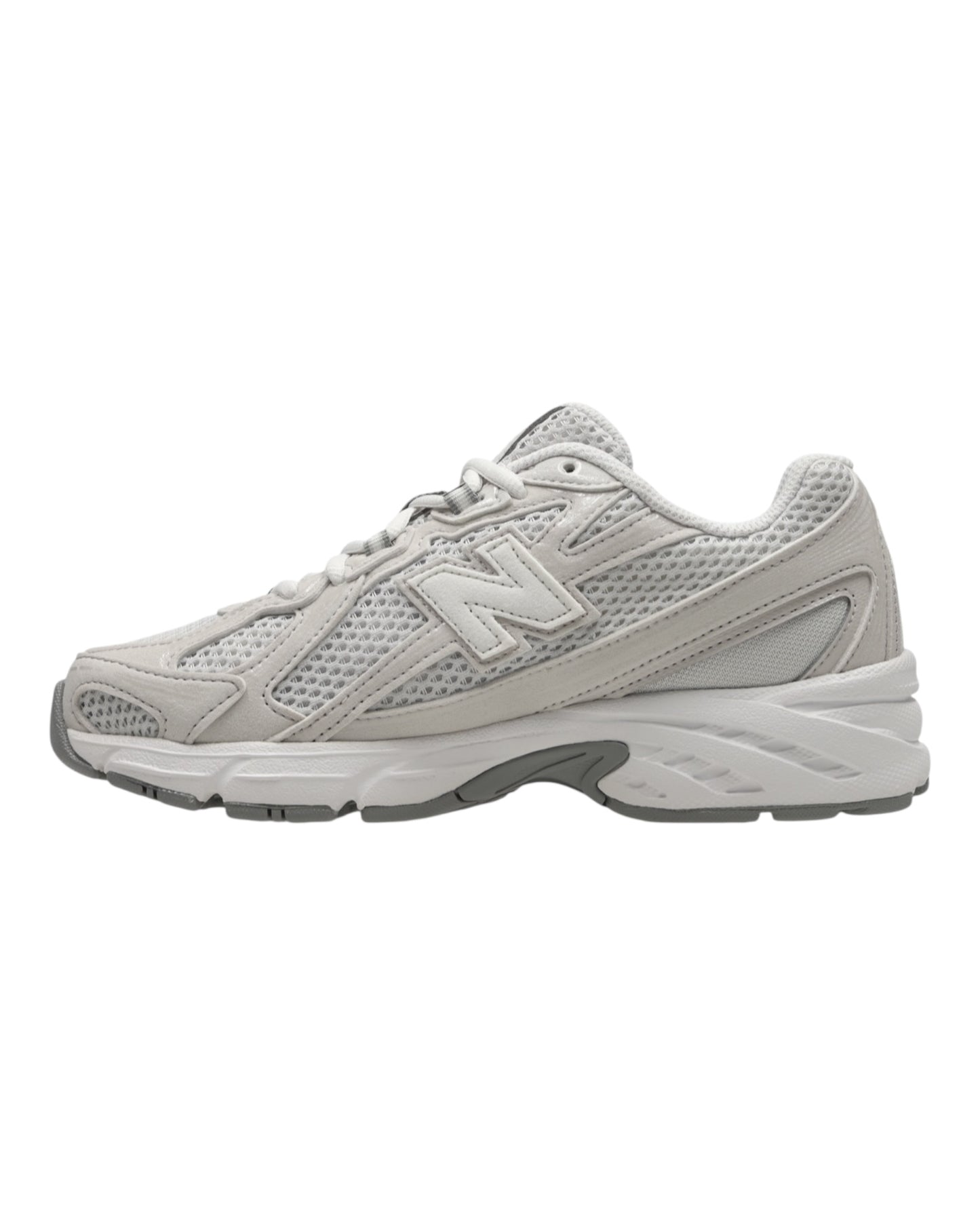 NEW BALANCE GS2 740 IN PELLE E TELA GRIGIO