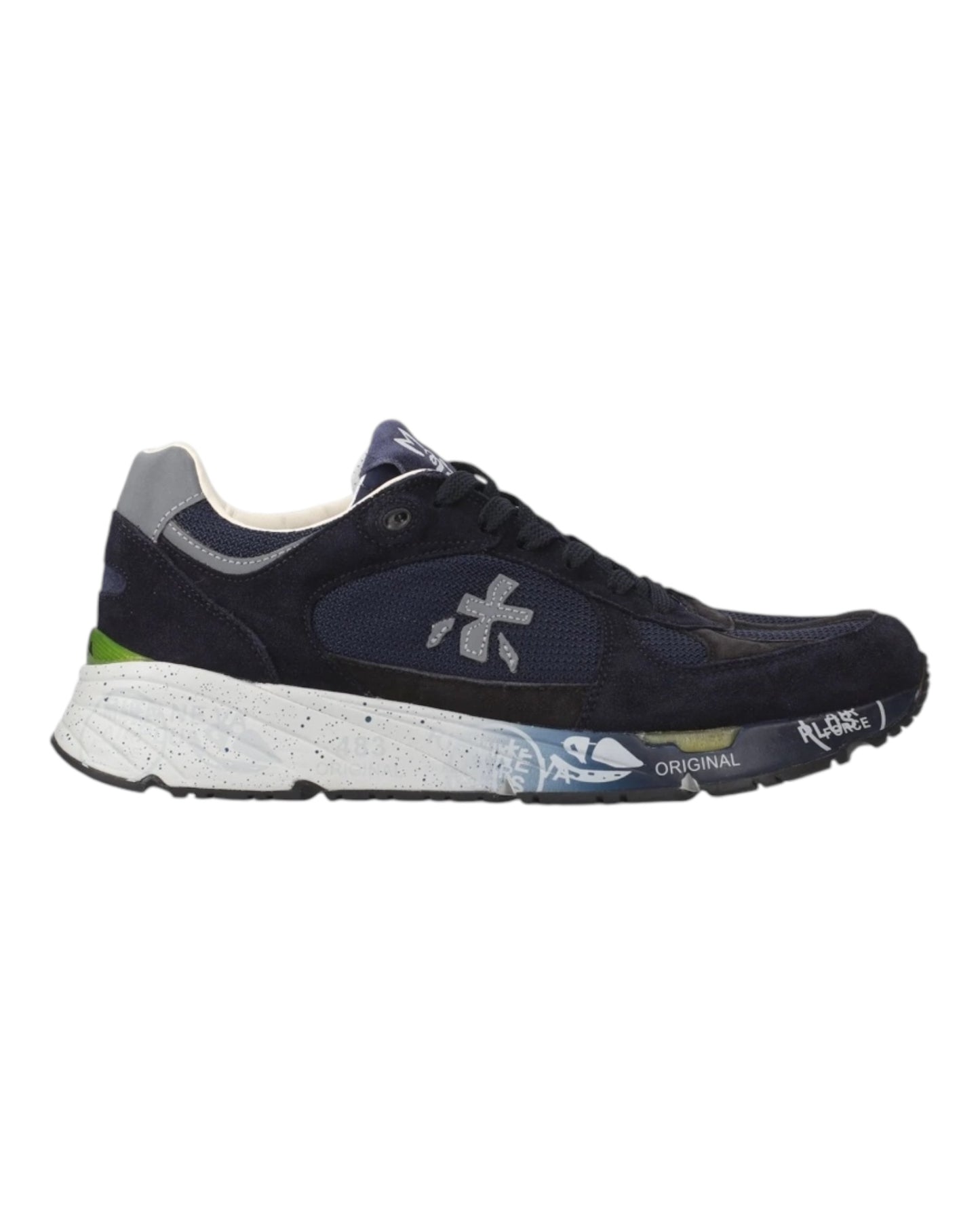 PREMIATA 6887 MASE IN CAMOSCIO BLU