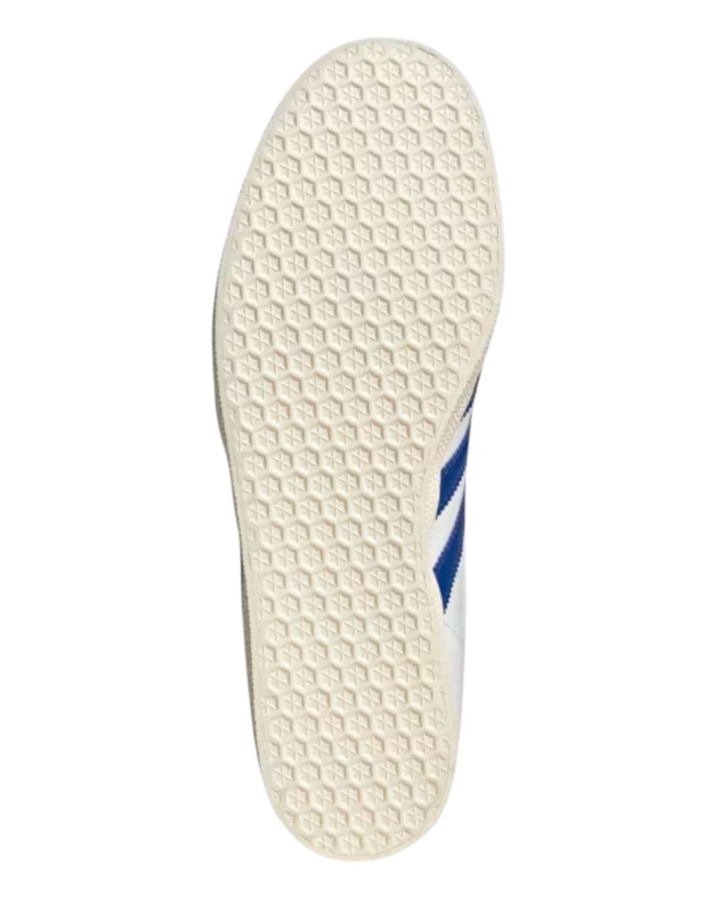ADIDAS GAZELLE LEATHER BIANCA/BLU ROYAL