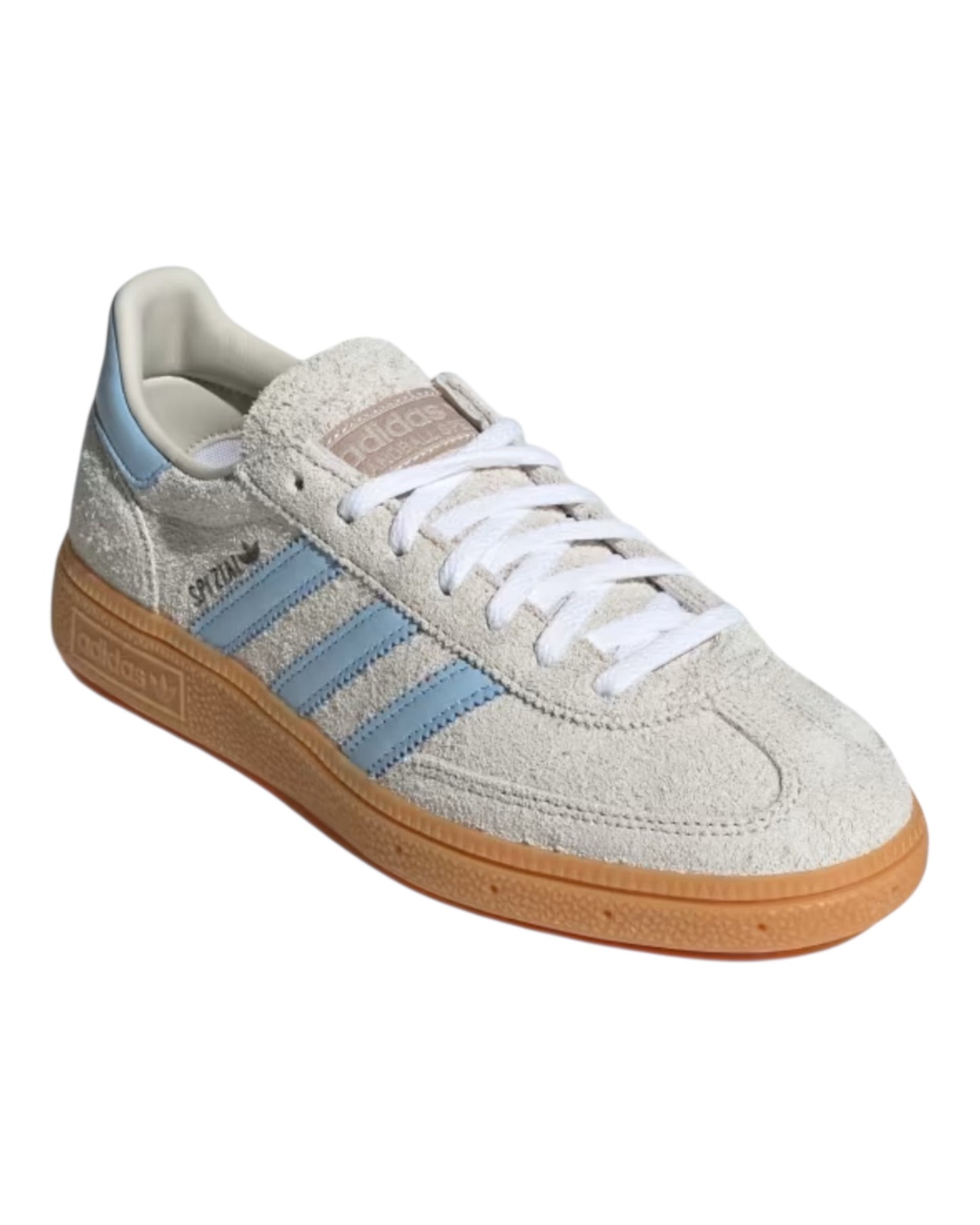 ADIDAS SPEZIAL IN CAMOSCIO GRIGIO BANDE AZZURRO