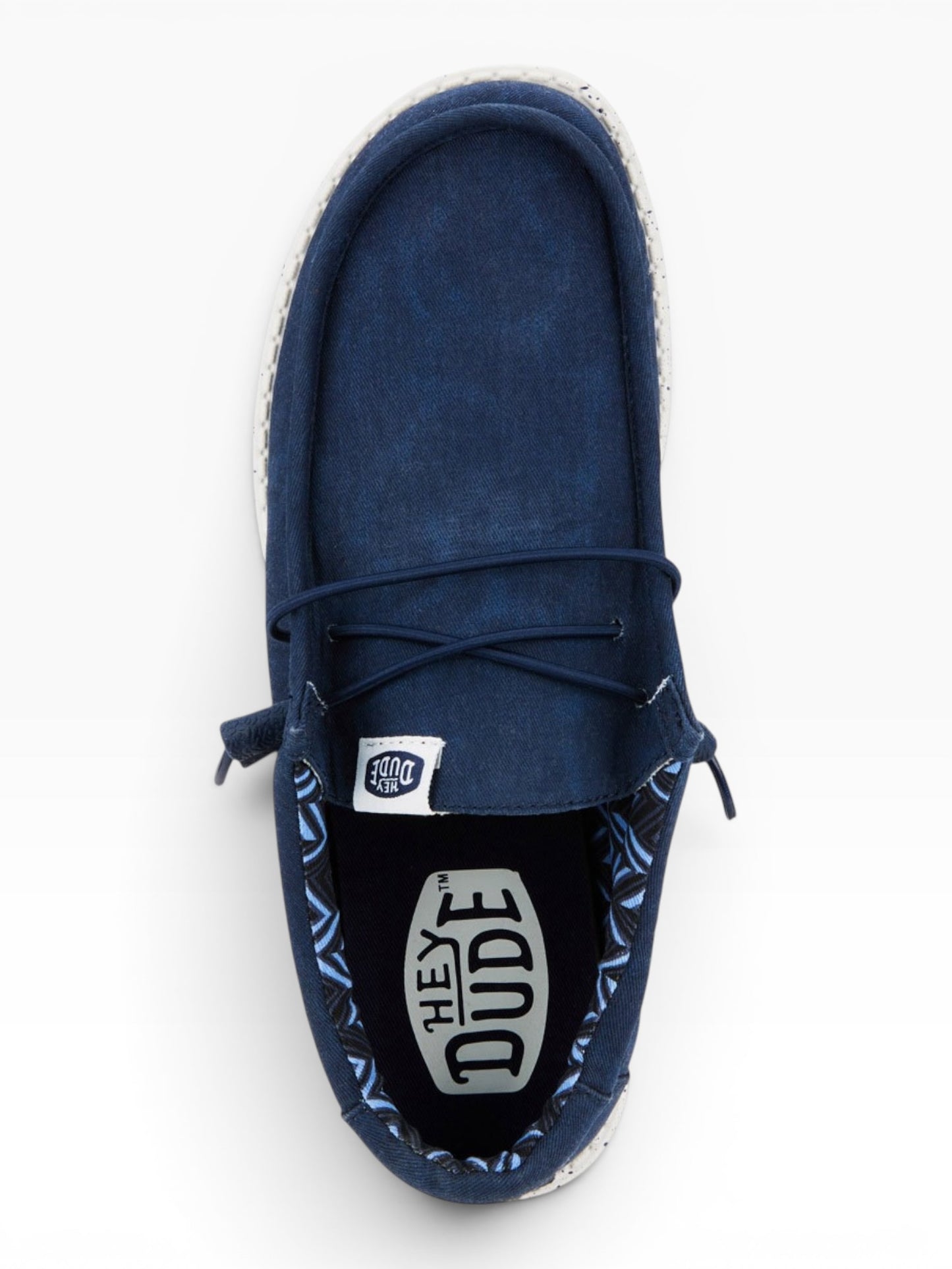 HEY DUDE WALLY STR CANVAS 410 NAVY