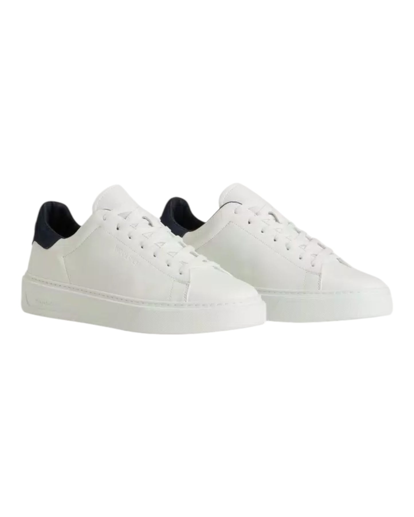 WOOLRICH COURT PELLE BIANCA/BLU