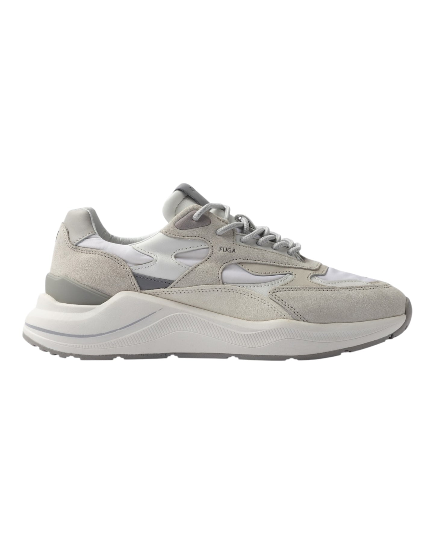 DATE FUGA NYLON CAMOSCIO E TESSUTO BIANCO
