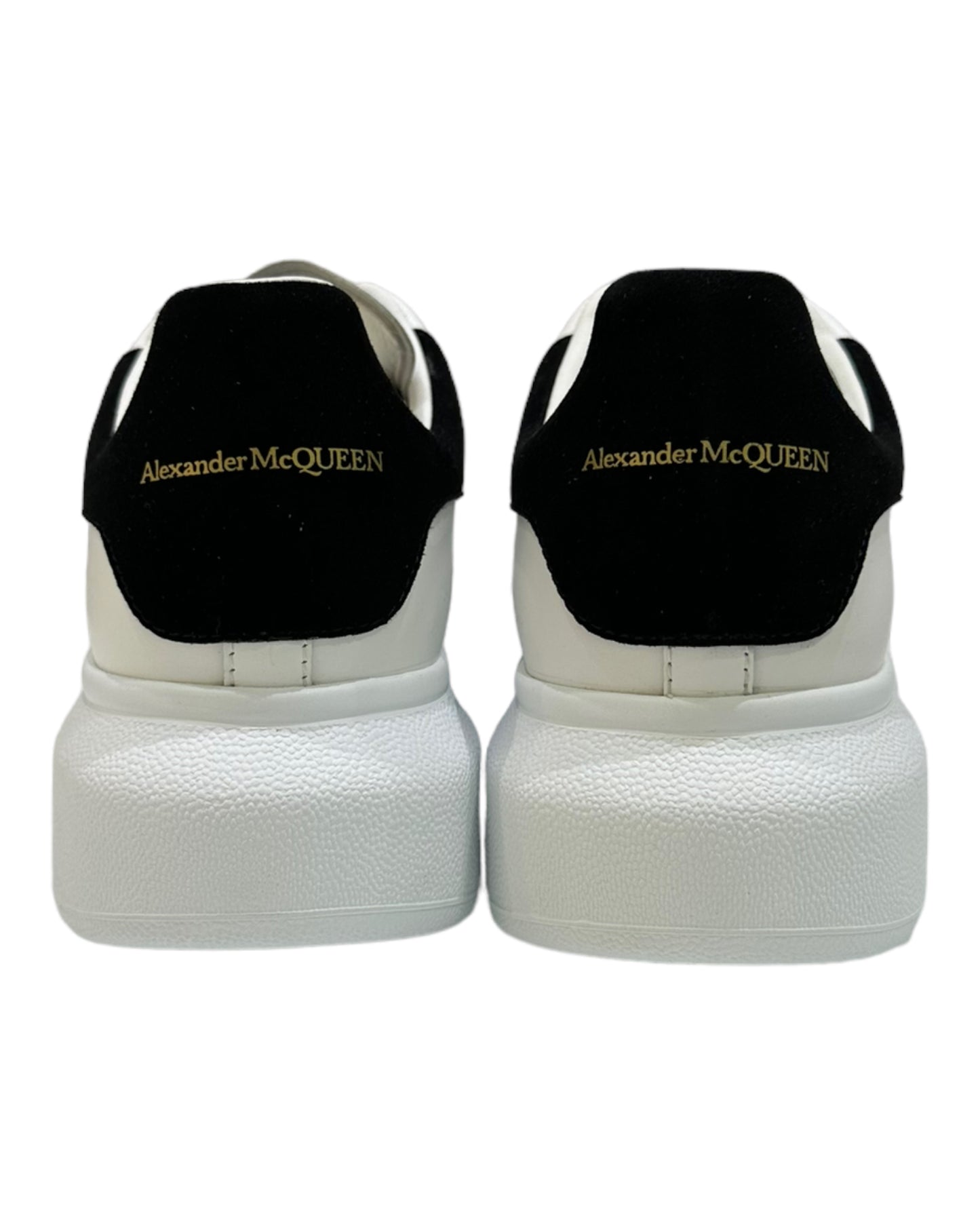 ALEXANDER MCQUEEN OVERSIZE WHITE/BLACK DONNA