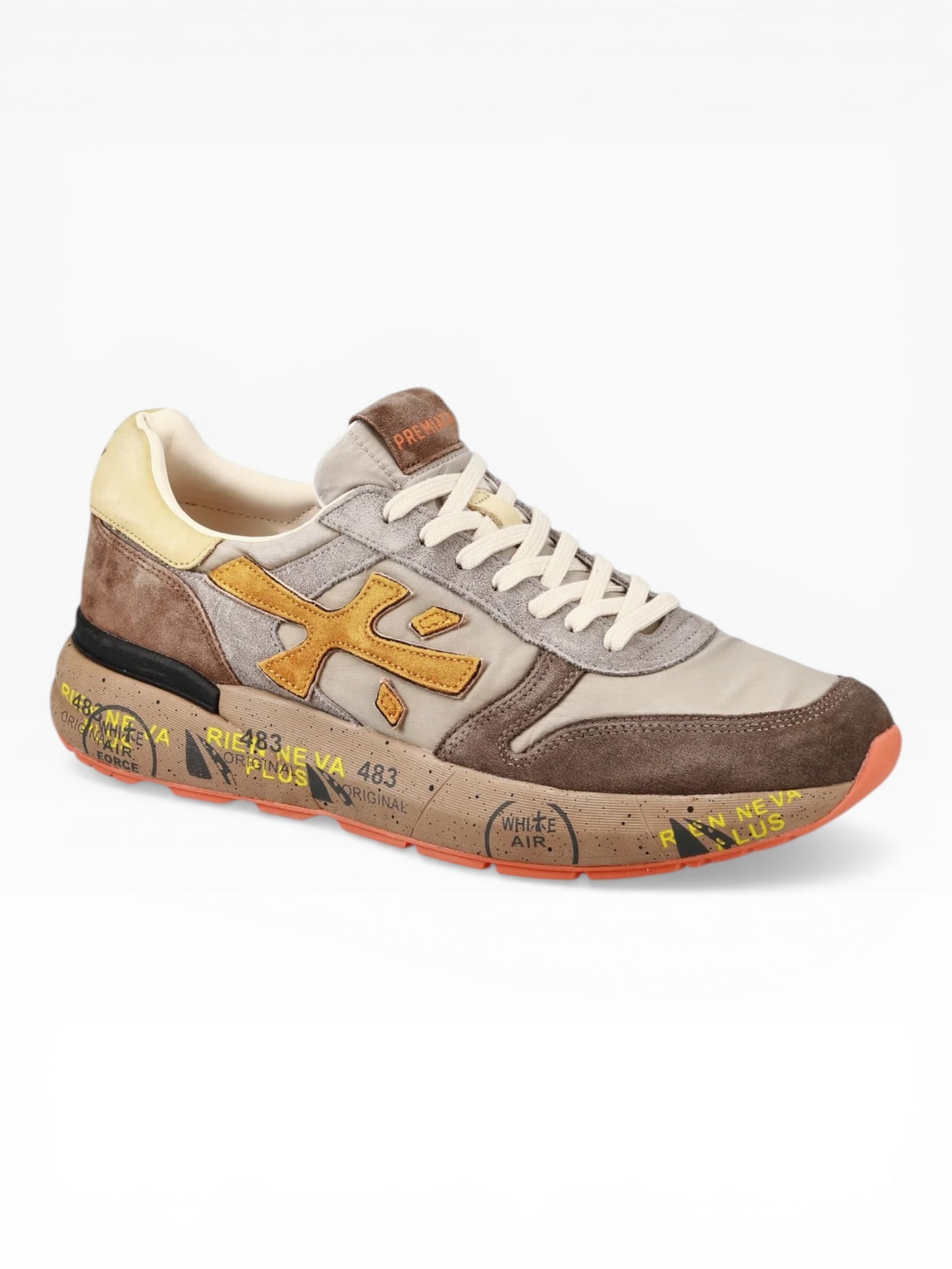 PREMIATA MICK 7866 BEIGE/ARANCIO